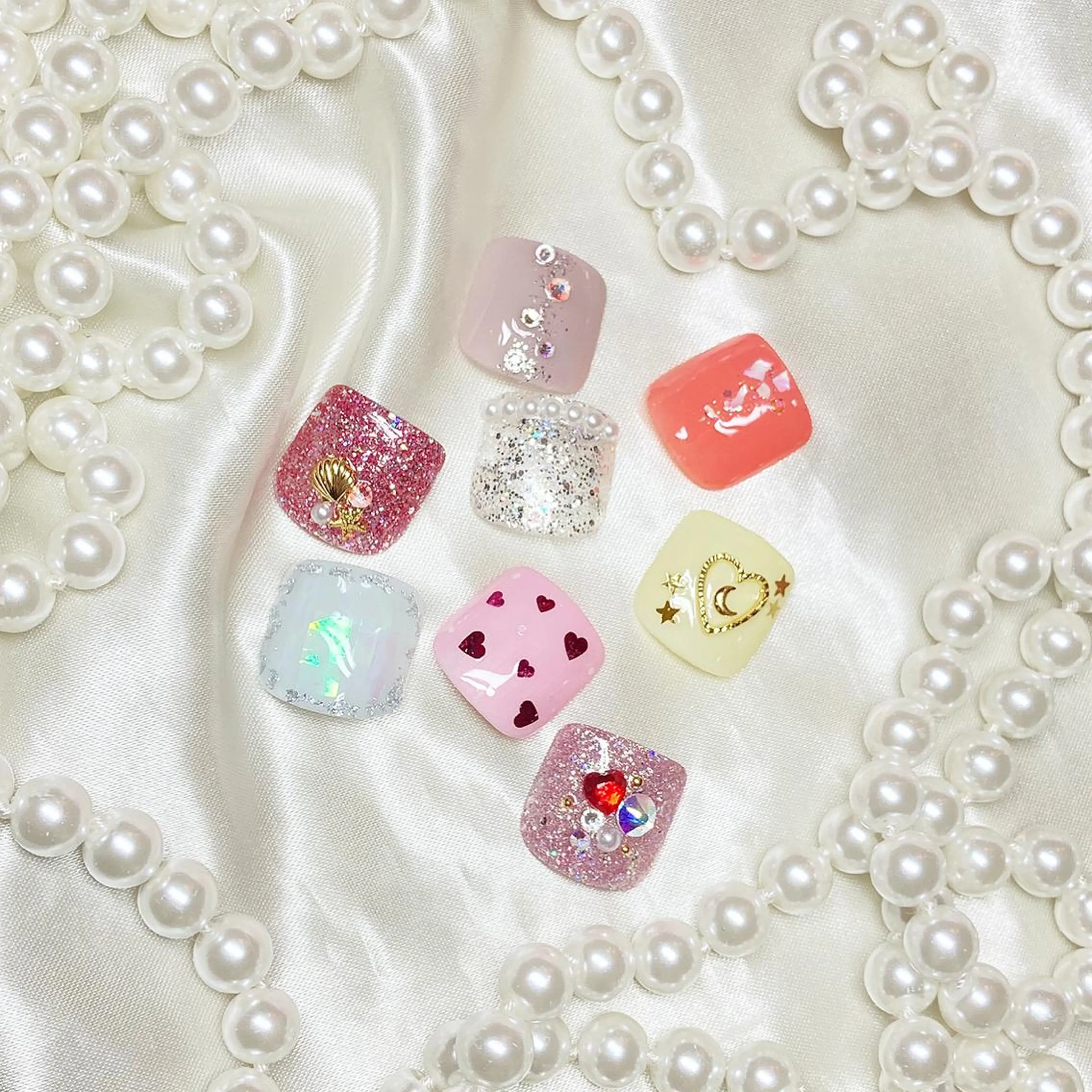 ネイル アートネイル ワンカラーネイル SugaryNail Rinaのネイルデザイン