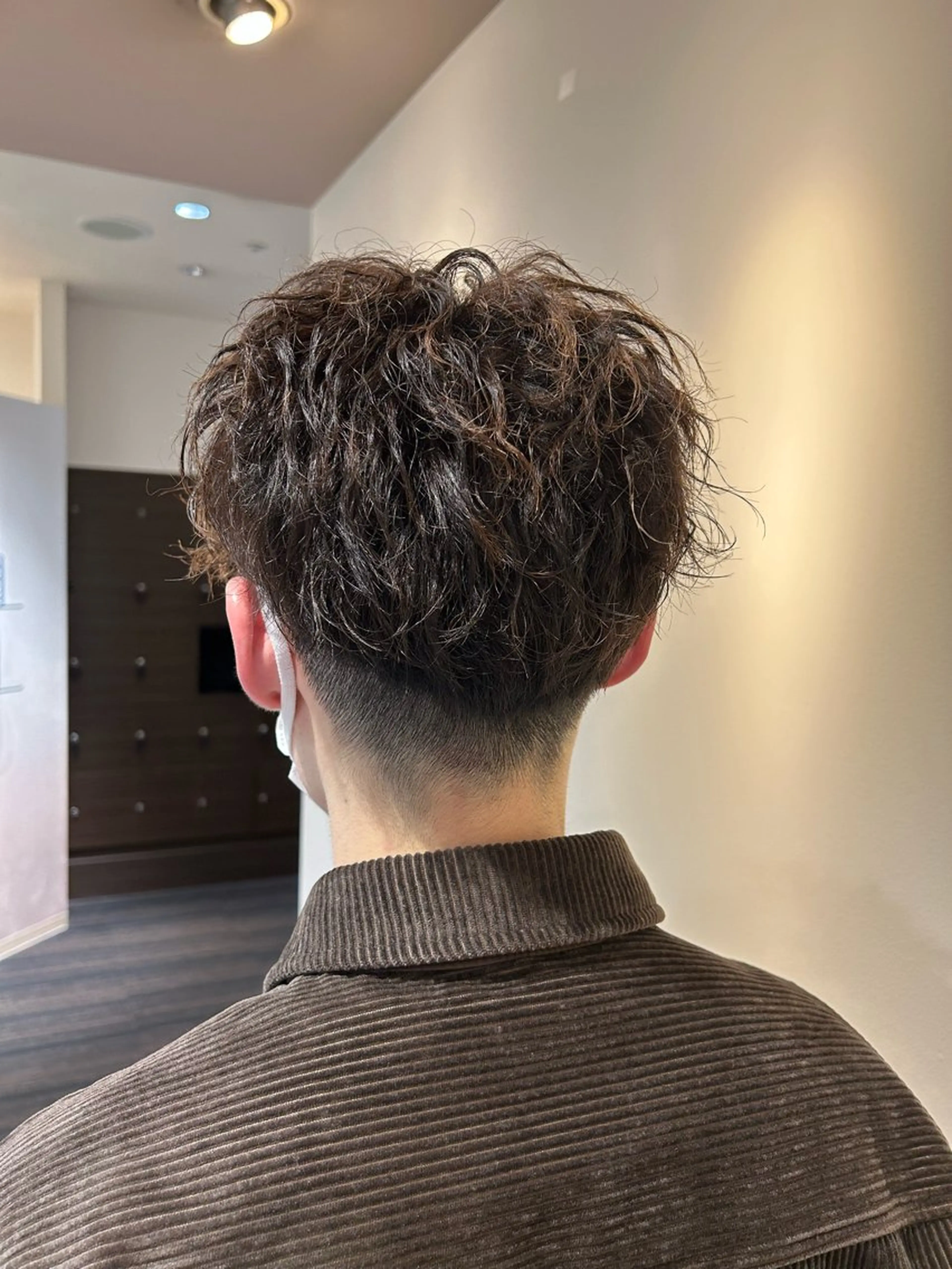 メンズ限定　カット＋パーマの写真
