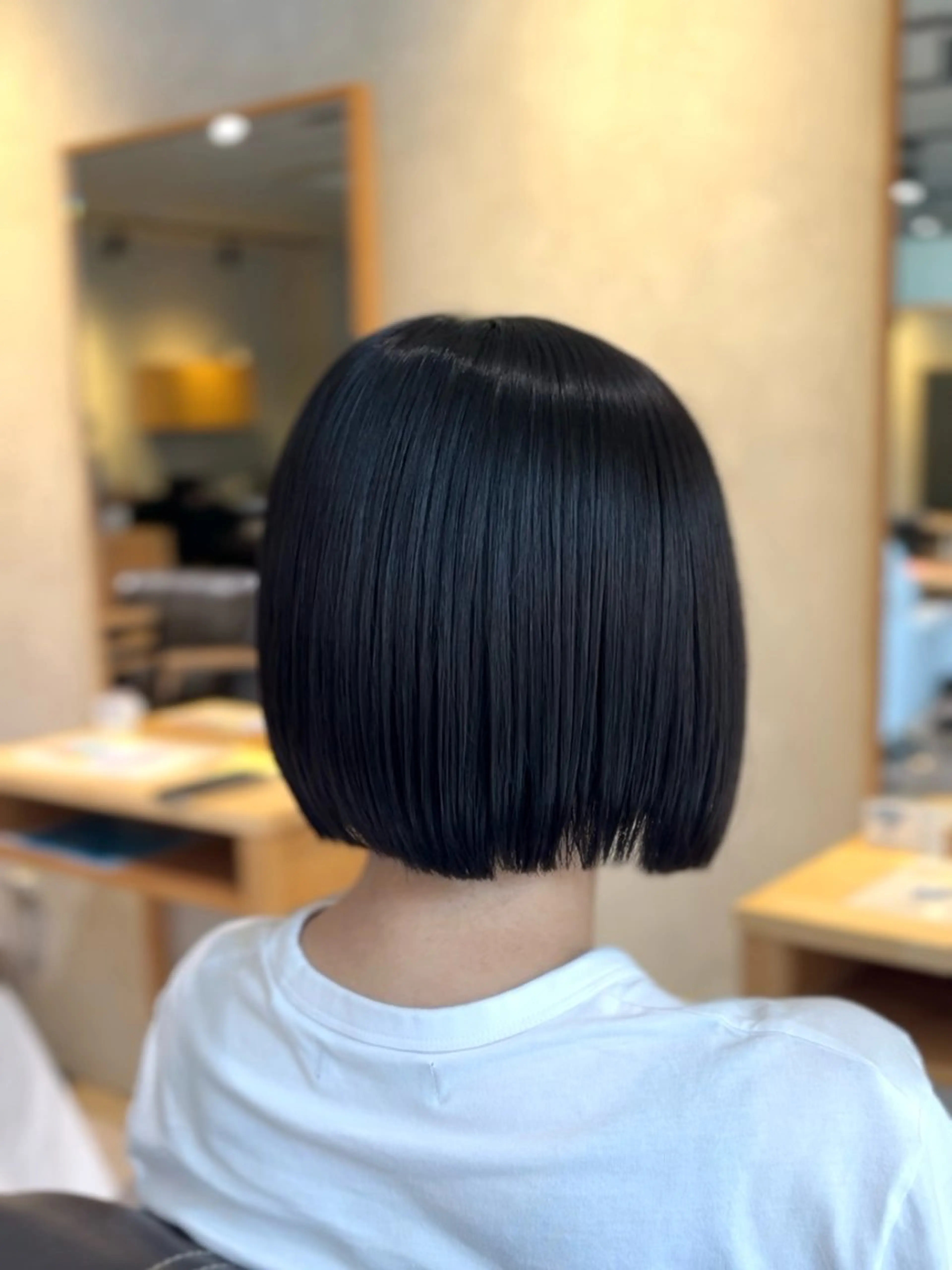 ショート ボブ 縮毛矯正 カット 縮毛矯正 bel./arie ⠀ ⠀ ⠀のヘアスタイル