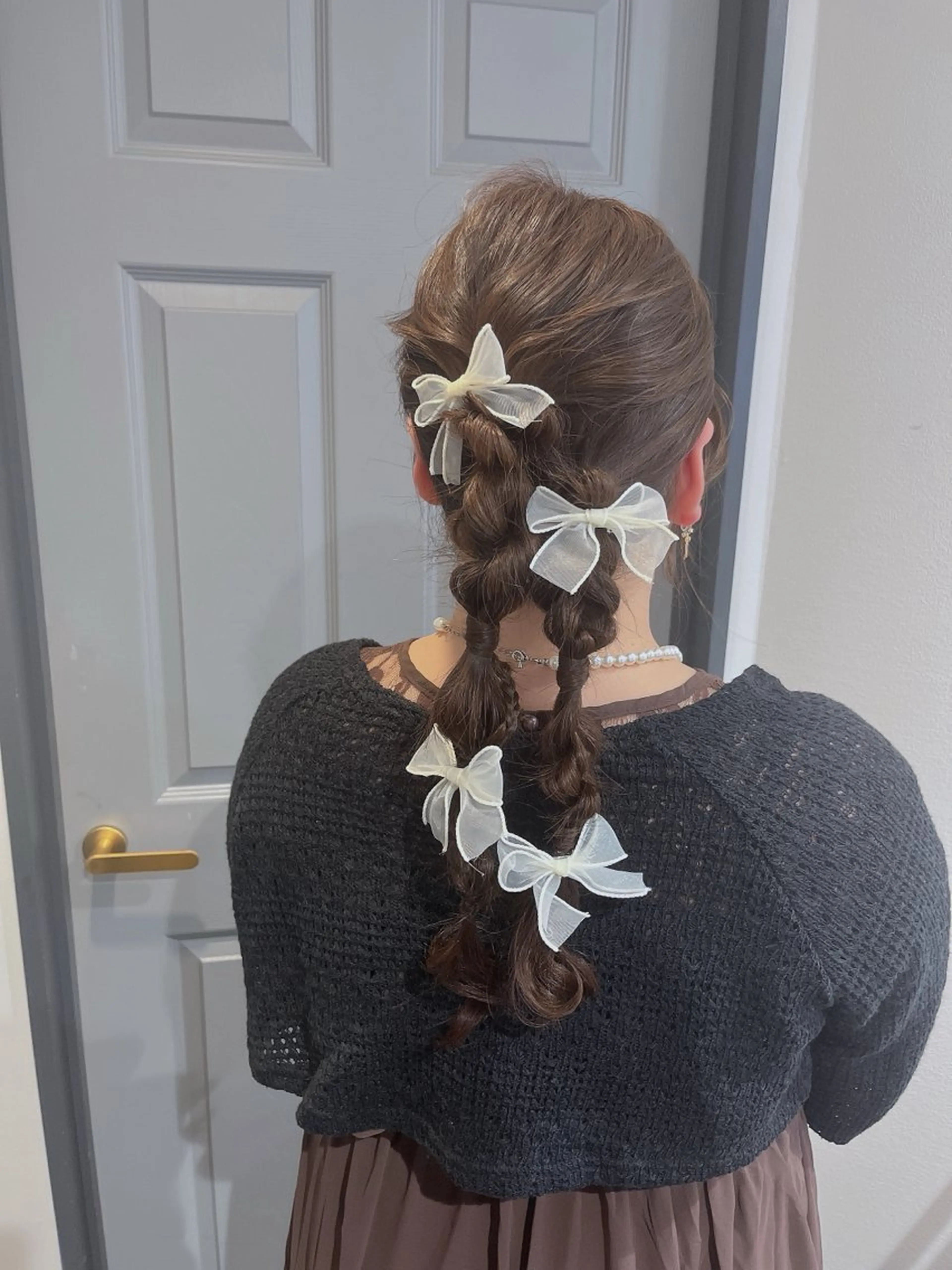 ロング ヘアセット 緒方 つばさのヘアスタイル