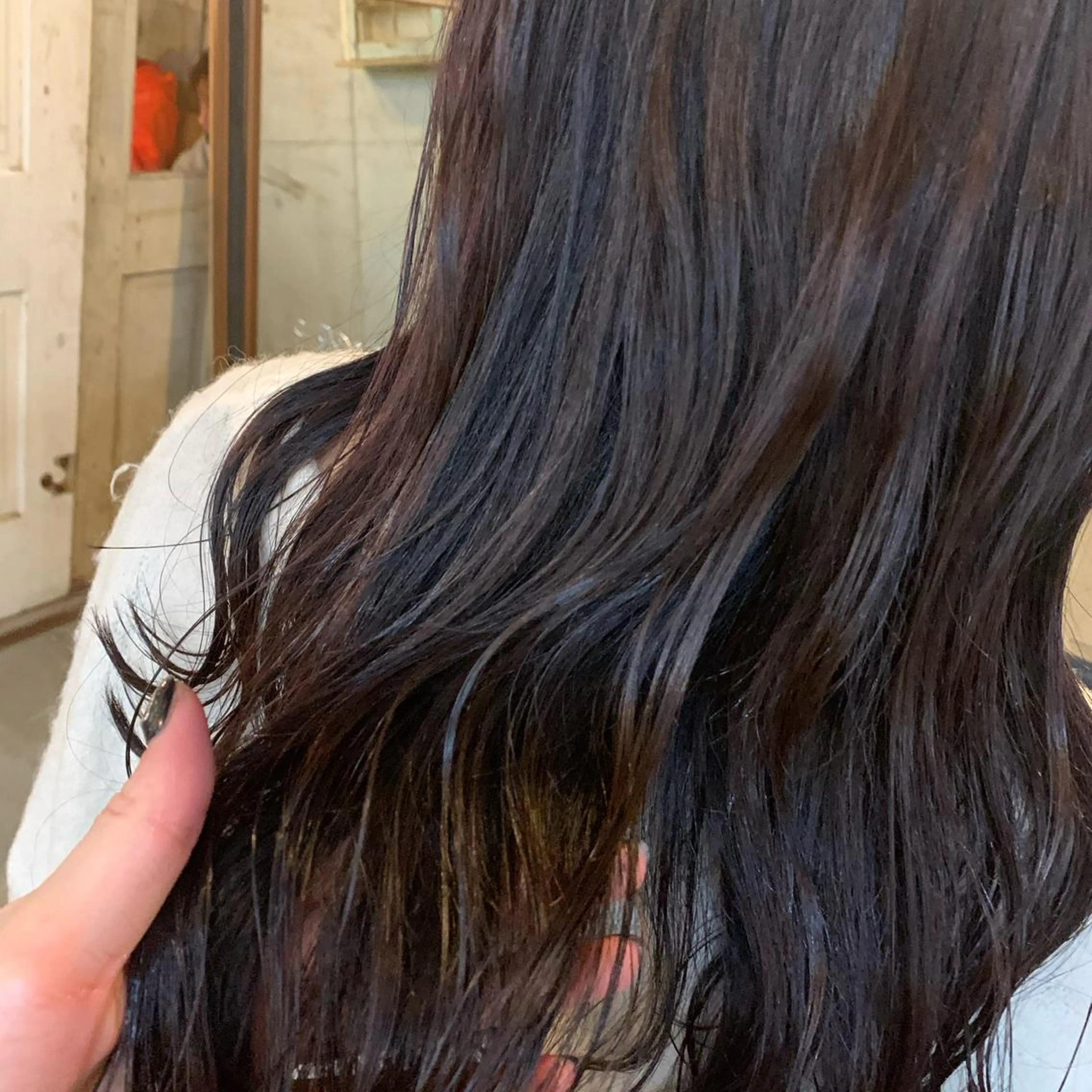 カラー ブリーチ ブリーチなしカラー kimika🥑 メンズ/髪質改善のヘアスタイル