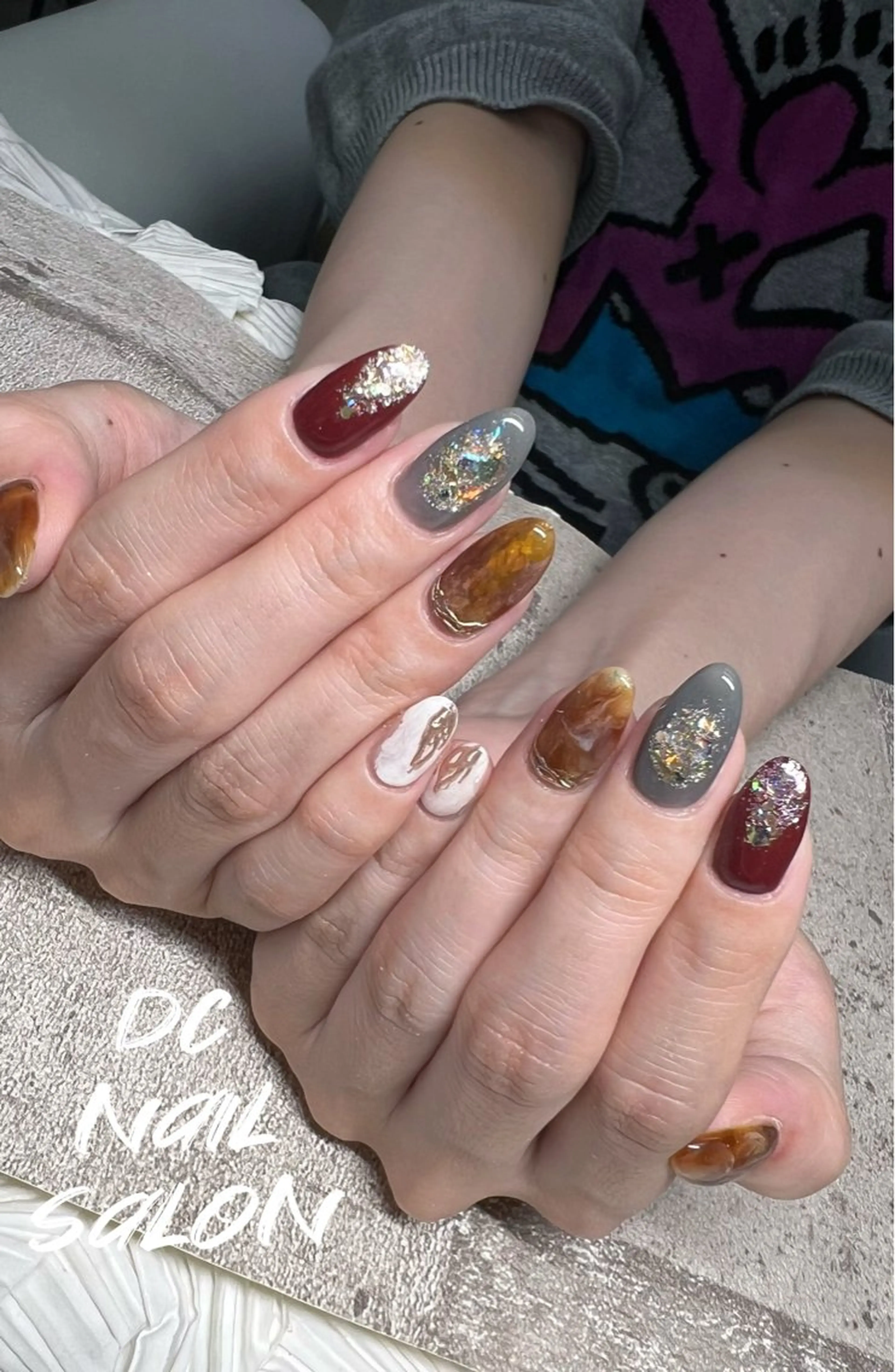ネイル アートネイル 入学式 フレンチネイル ジェルネイル グラデーション DC nail salonのネイルデザイン