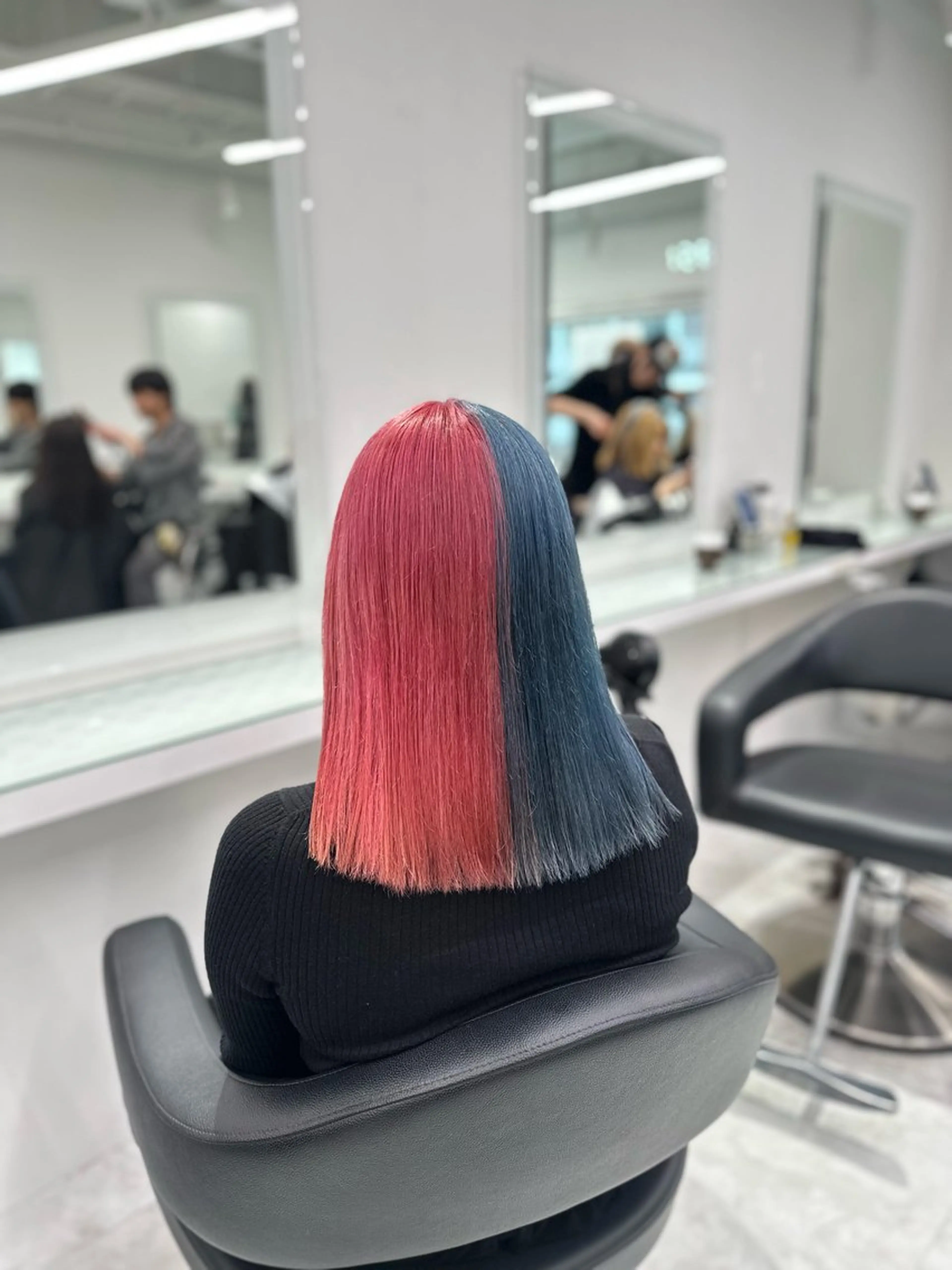 【🌥️デザインカラー🌥️】🫧ブリーチありorなしダブルカラーでつくるデザインカラー🫧＋🕯ケアトリートメント🕯の写真