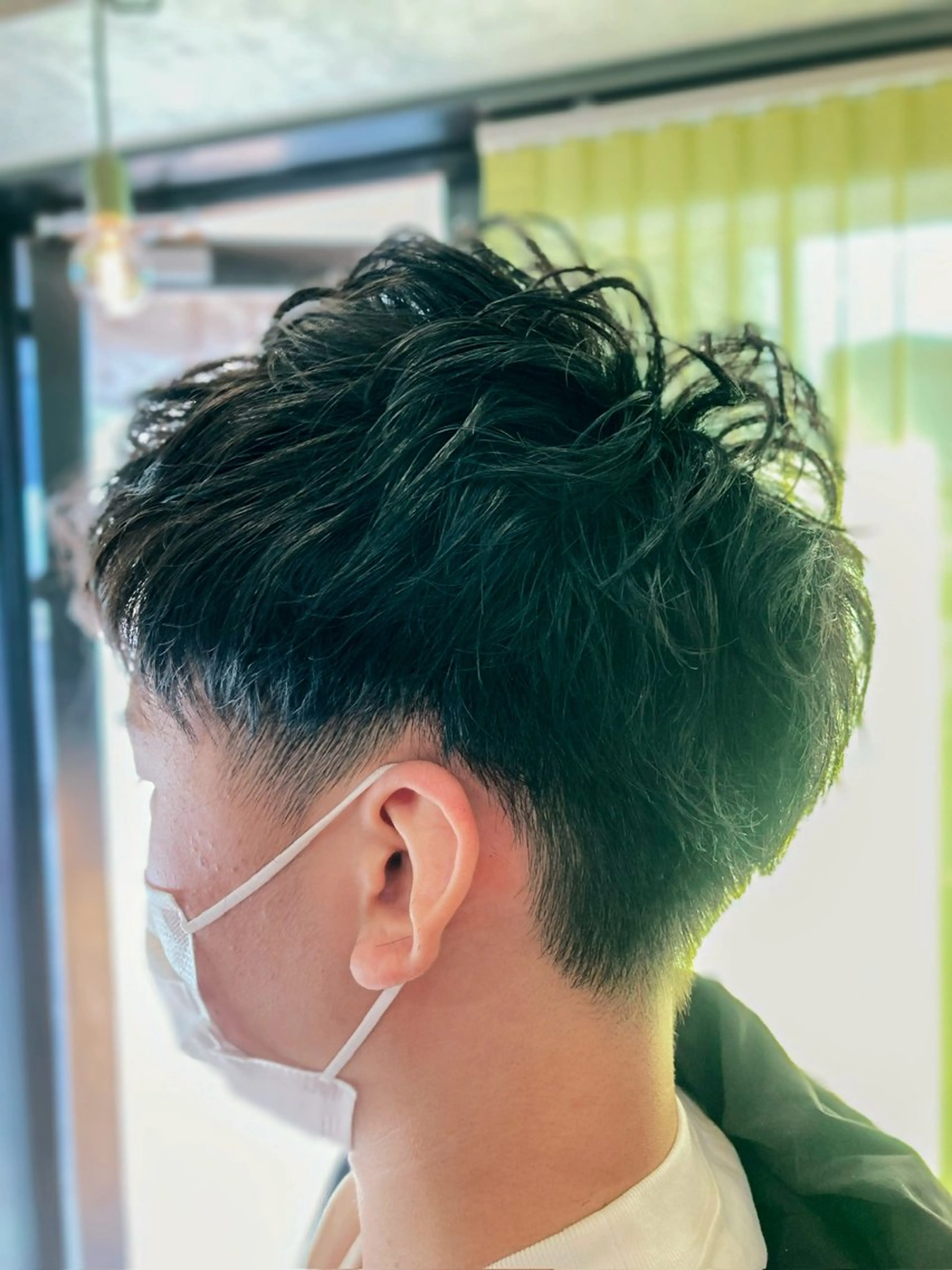 ショート パーマ メンズ メンズパーマ カット パーマ 中西 将🌈"たすく"のヘアスタイル