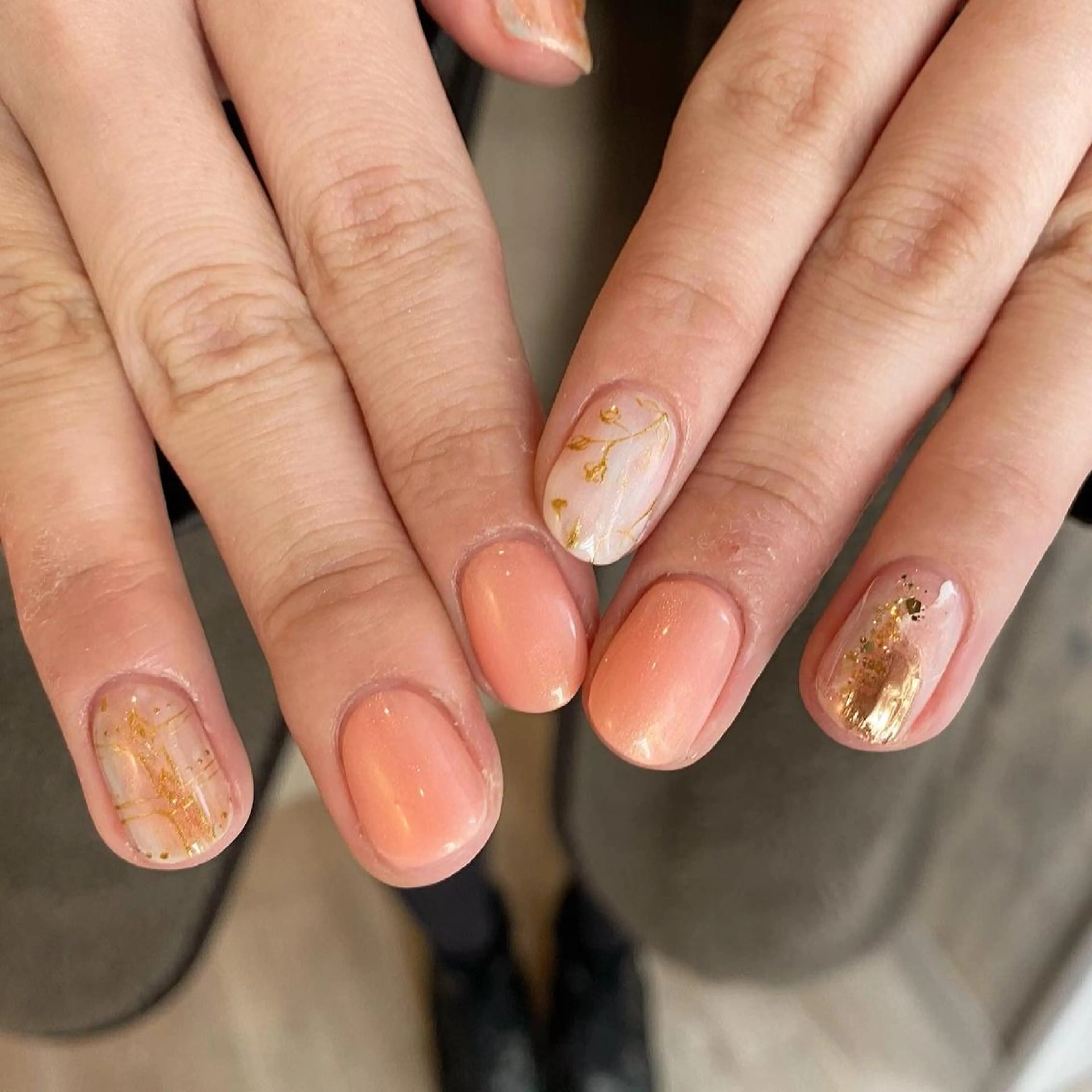ネイル 持ち込み ハンドネイル &. momoのネイルデザイン