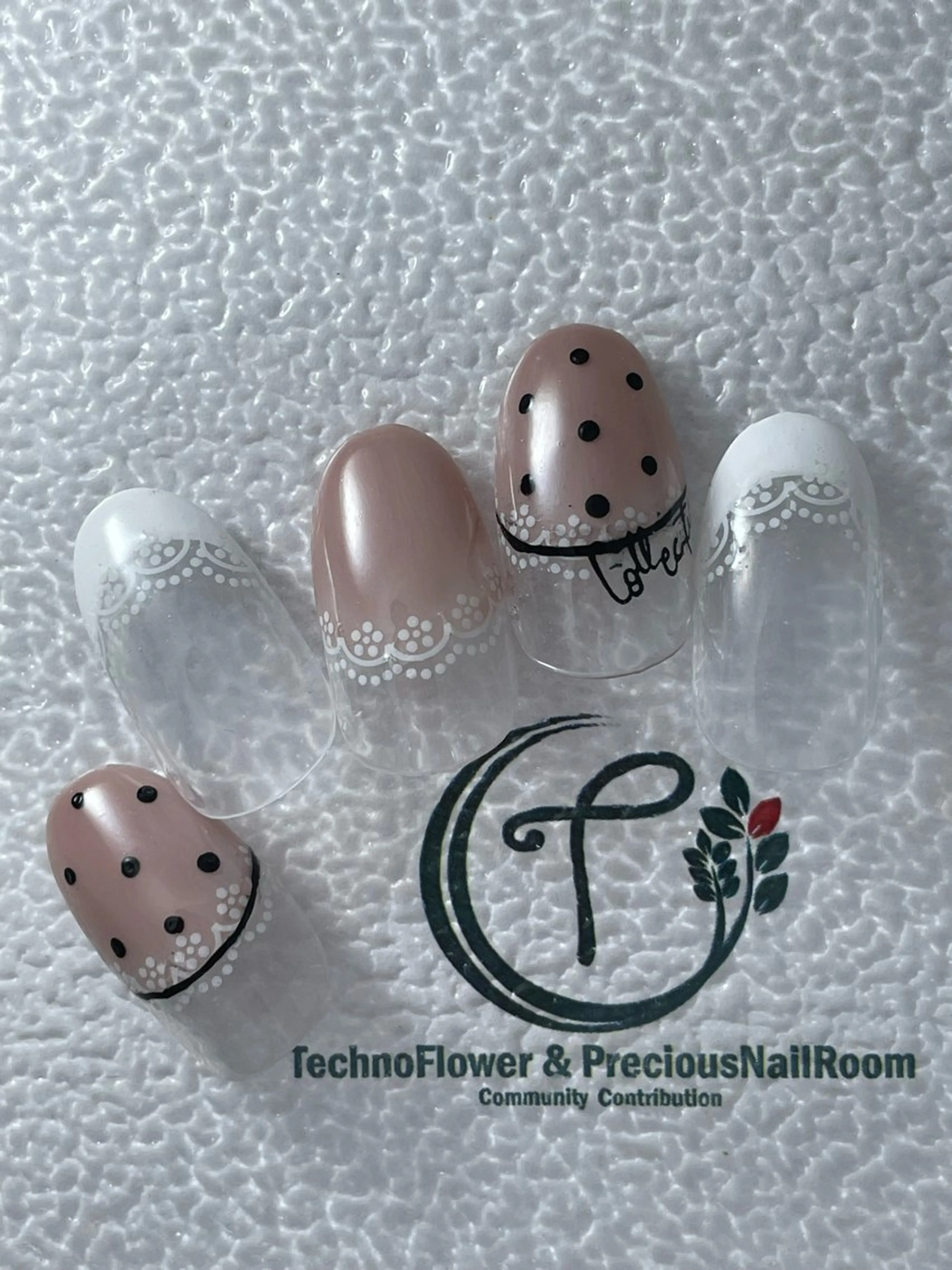 ネイル フラワーネイル precious nail room所属・precious nail  roomのネイルデザイン