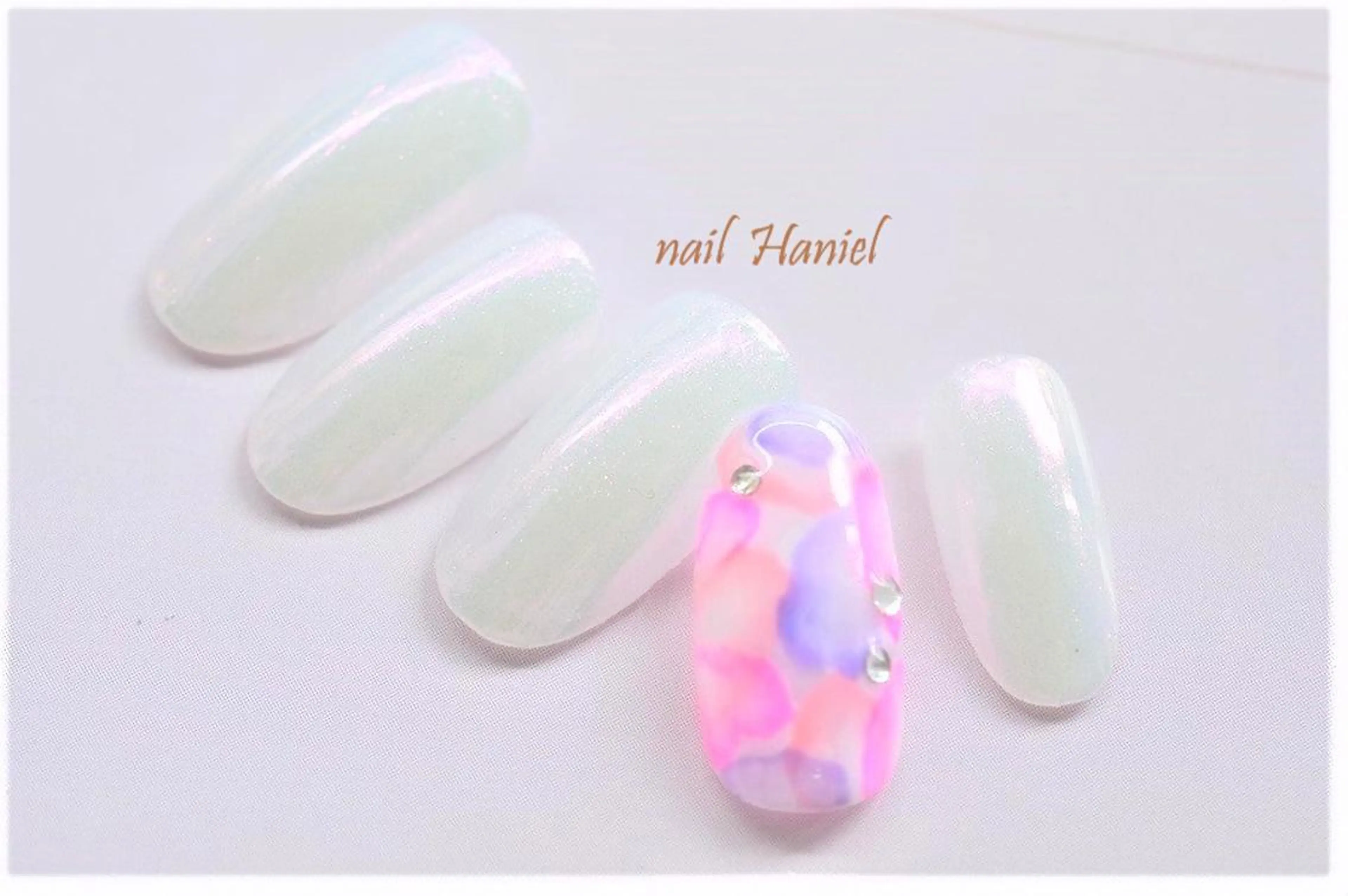 ネイル フットネイル ジェルネイル nail Haniel所属・半蔵門サロンハニエル 魅神 ちよのネイルデザイン