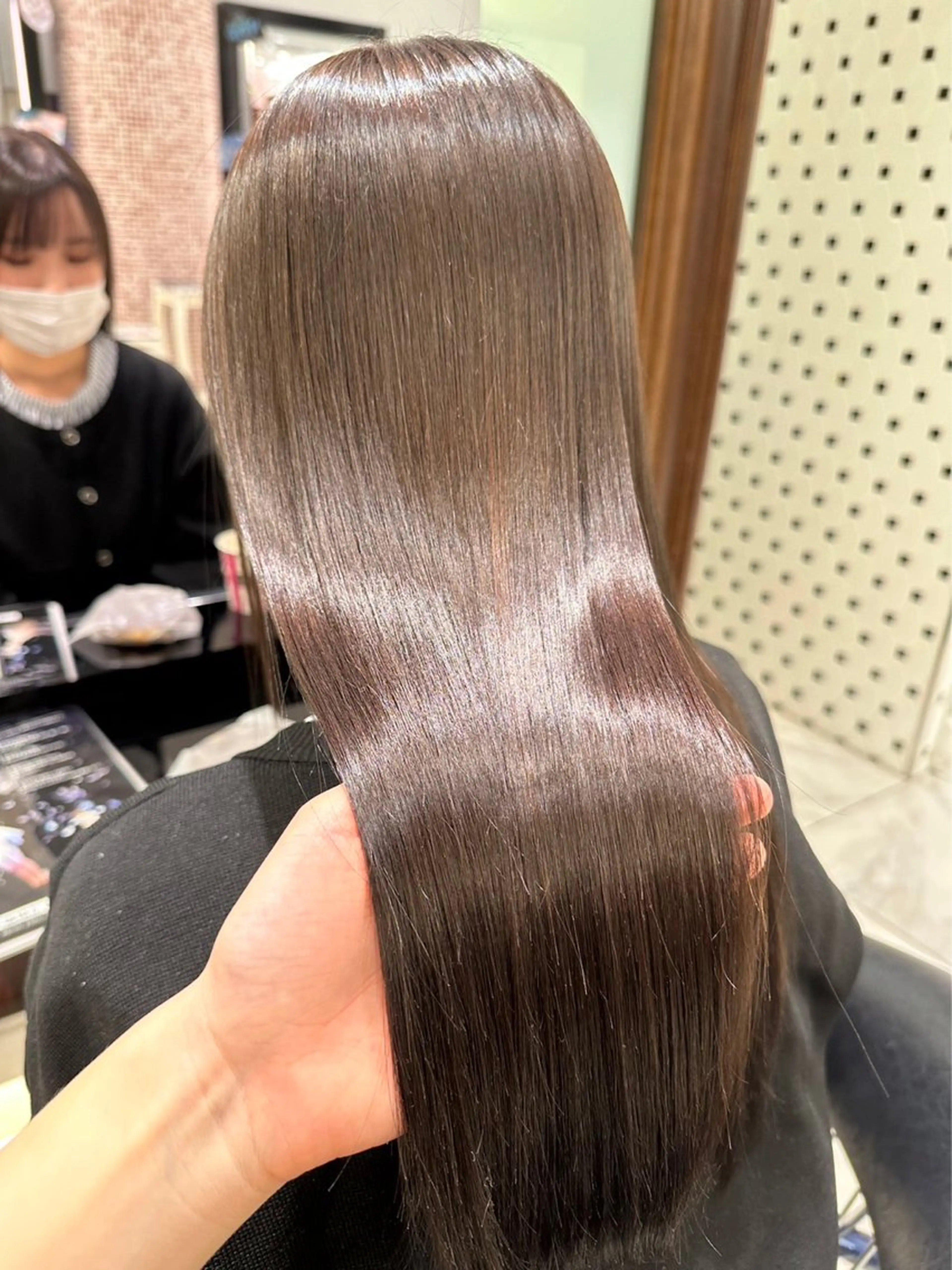 ロング 韓国風パーマ/ヘア セット/店長みづきのヘアスタイル