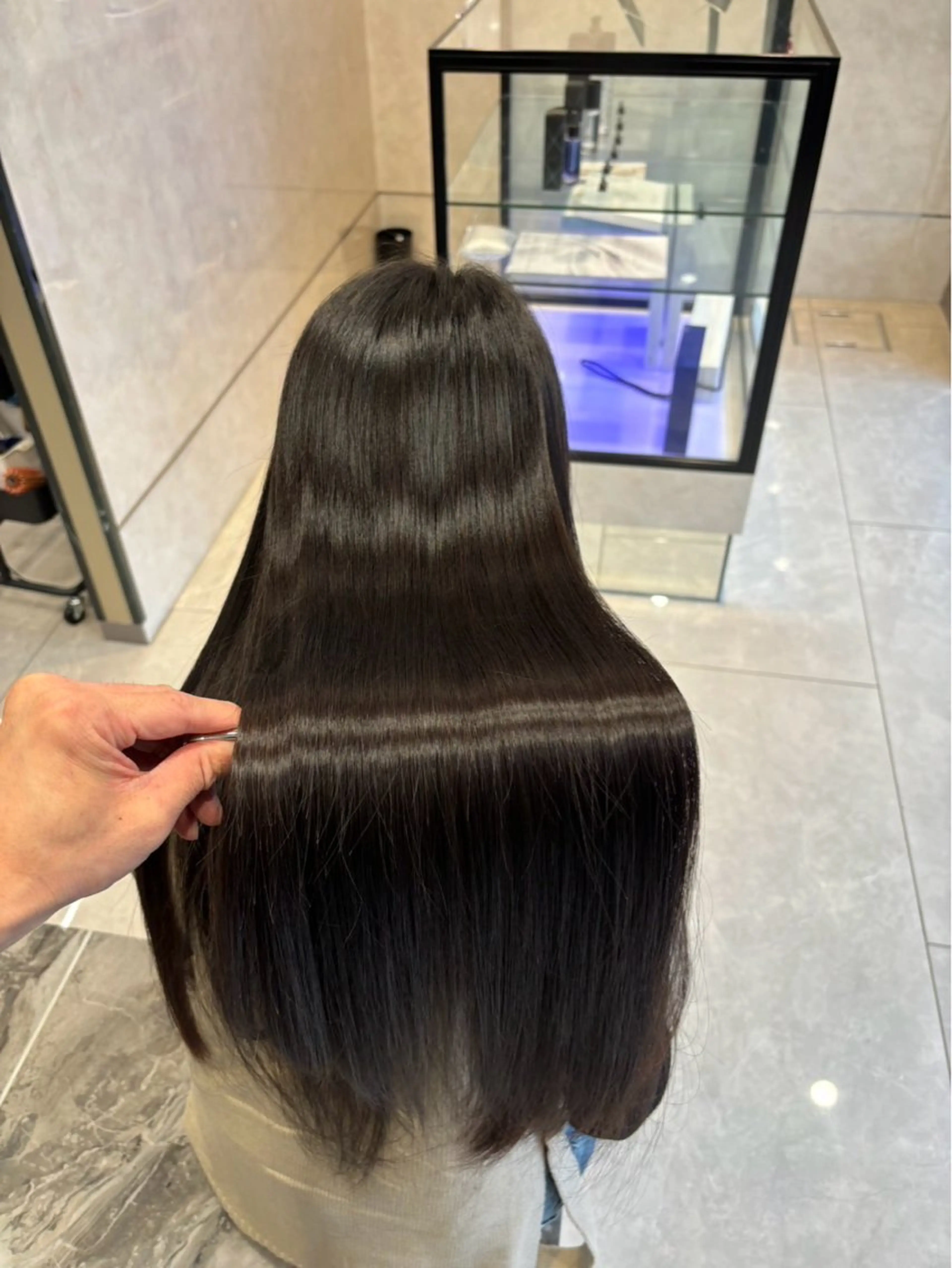 ロング パーマ 髪質改善 トリートメント ストレートパーマ hair salon Ranun所属・hair salon Ranunのヘアスタイル