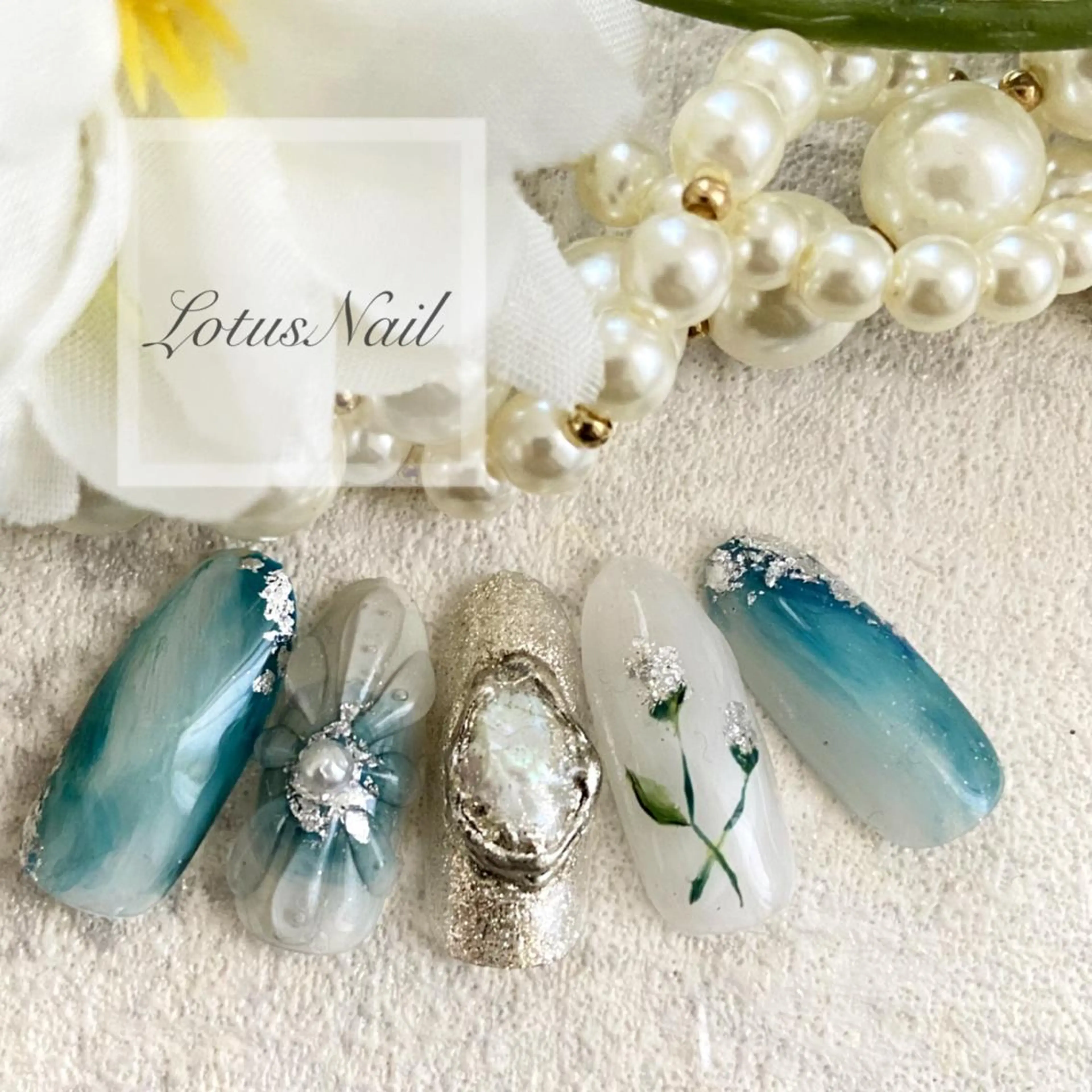 ネイル ハンドネイル Lotus Nailのネイルデザイン