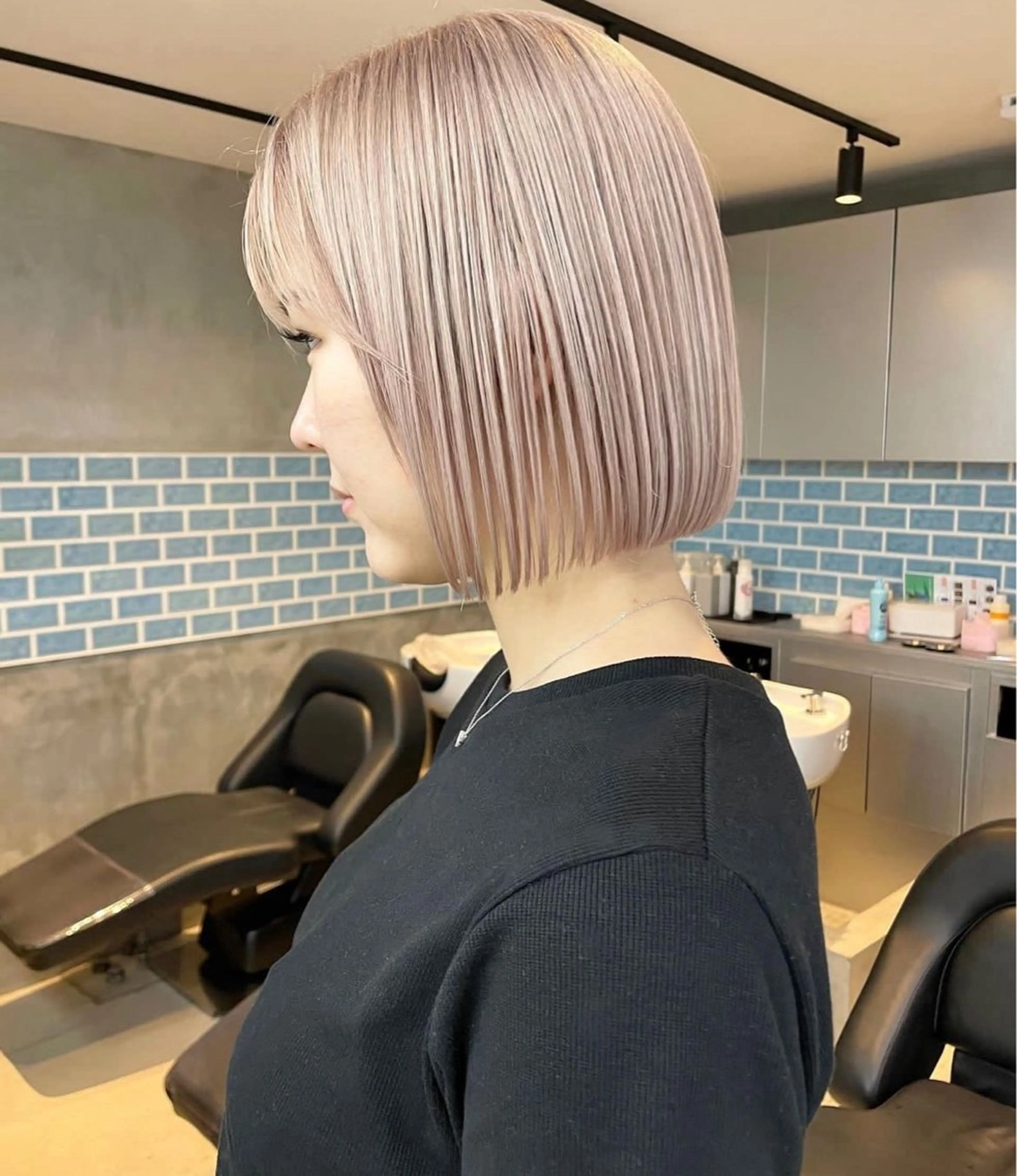 ミディアム 🐰ほのか /透明感カラーのヘアスタイル