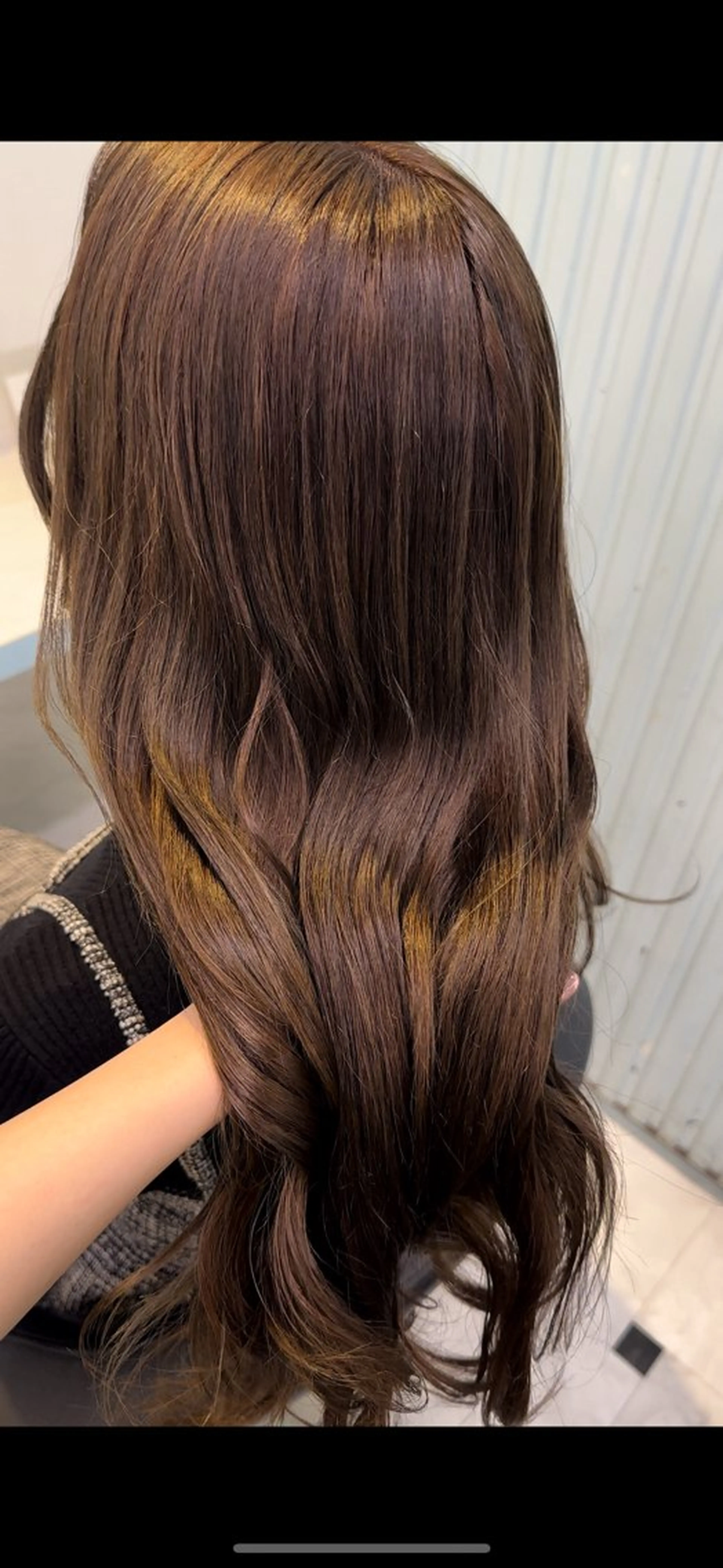 ロング カラー ベージュカラー ヘアカラー ♥️暖色モテカラ ー♥️由夏のヘアスタイル