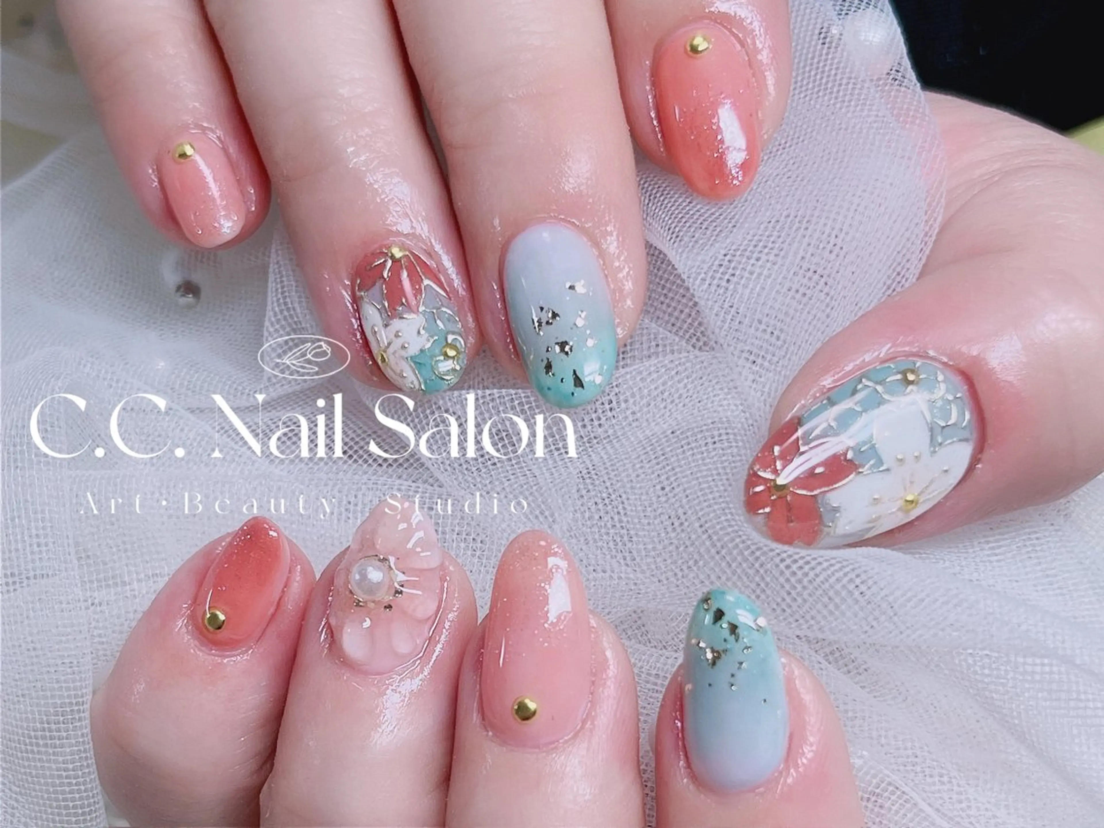 ネイル ハンドネイル C.C.Nail Salon所属・✨C.C. Nail 🎀池袋のネイルデザイン