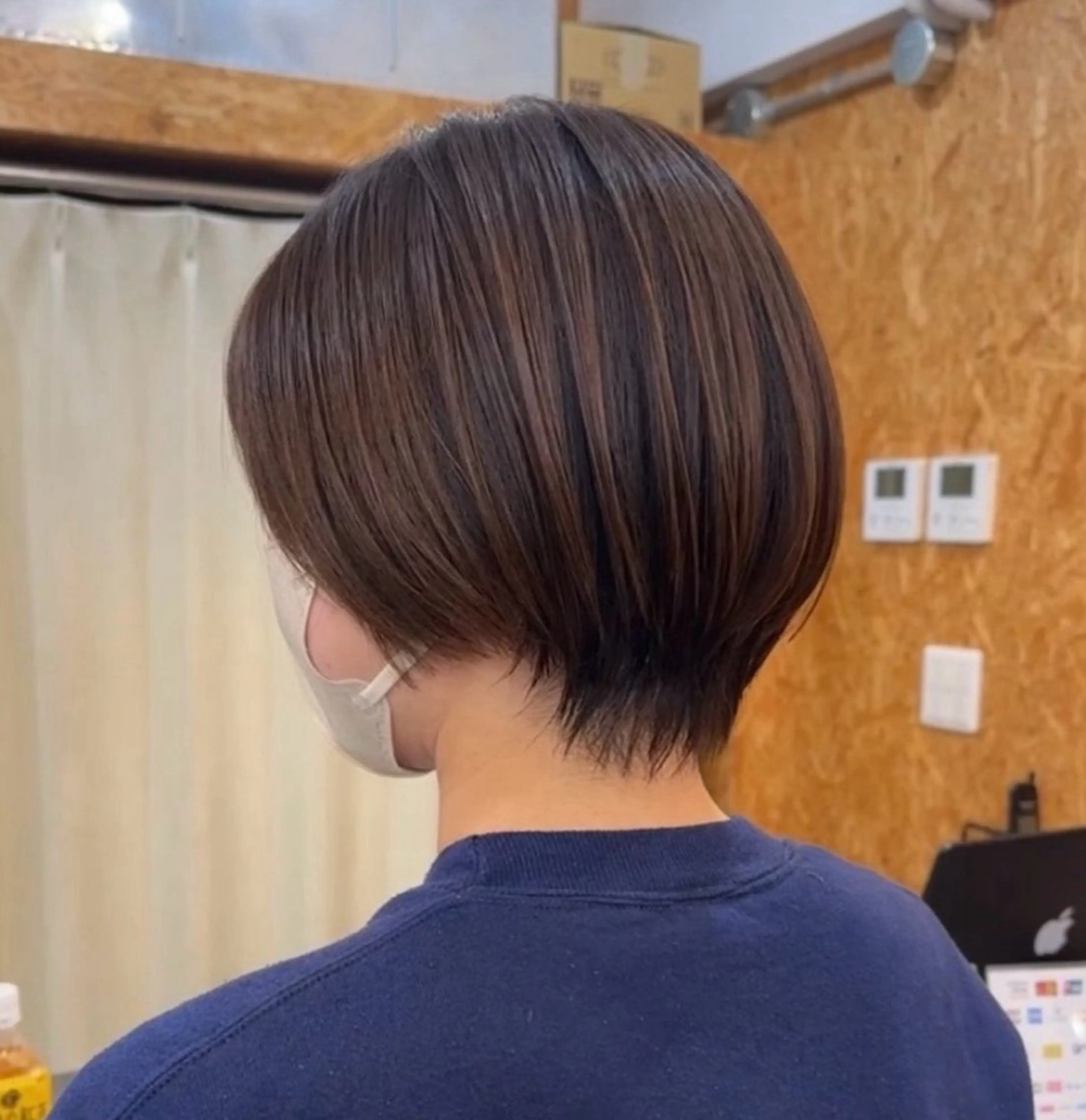 ショート ショートヘア hana✂︎メンズ ニュアンスパーマのヘアスタイル