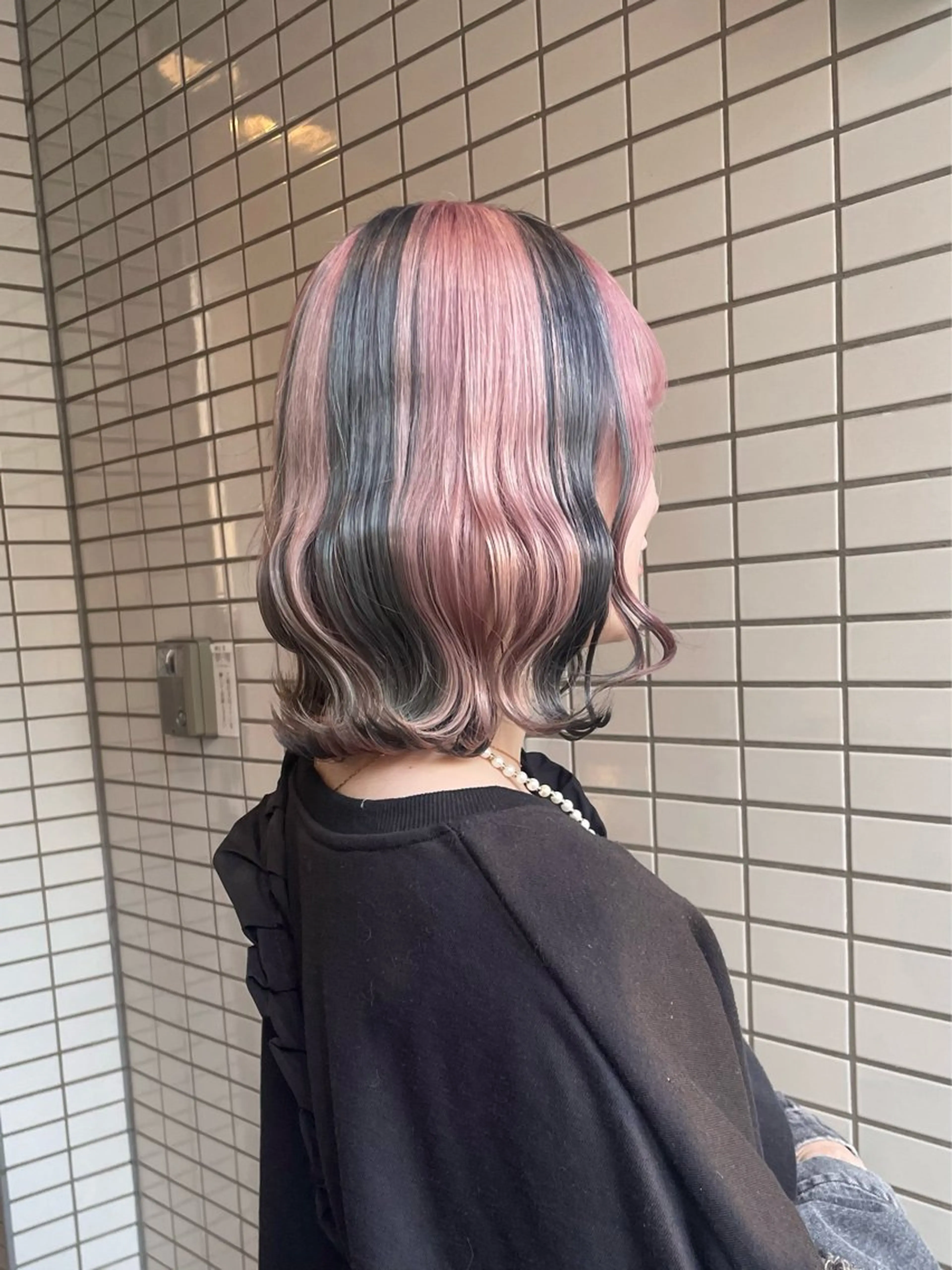 🩵 【デザインカラー】 ケアブリーチカラー ➕ バイカルテ5stepトリートメントの写真