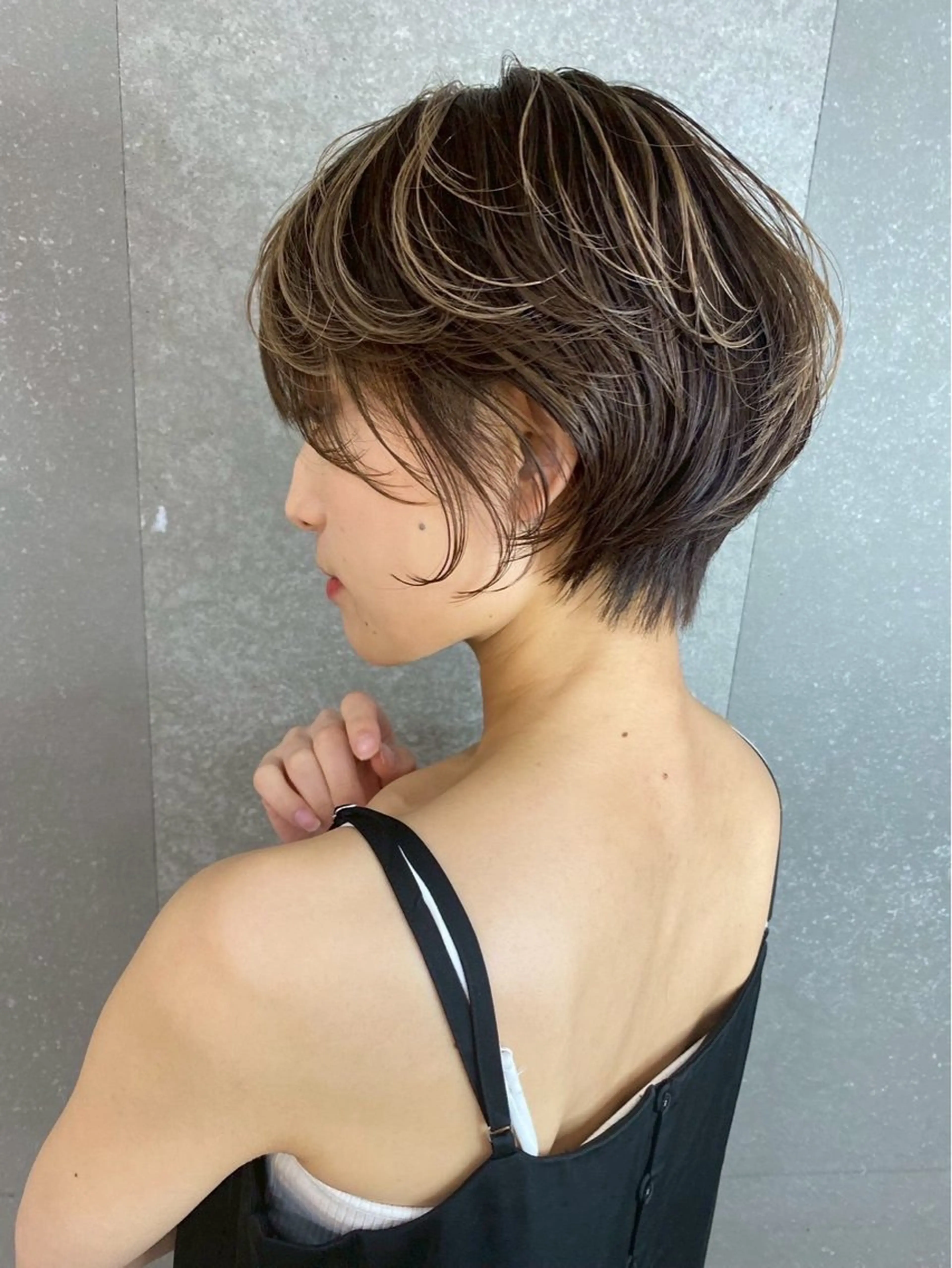 ショート 今野春花 仙台　ショートボブのヘアスタイル