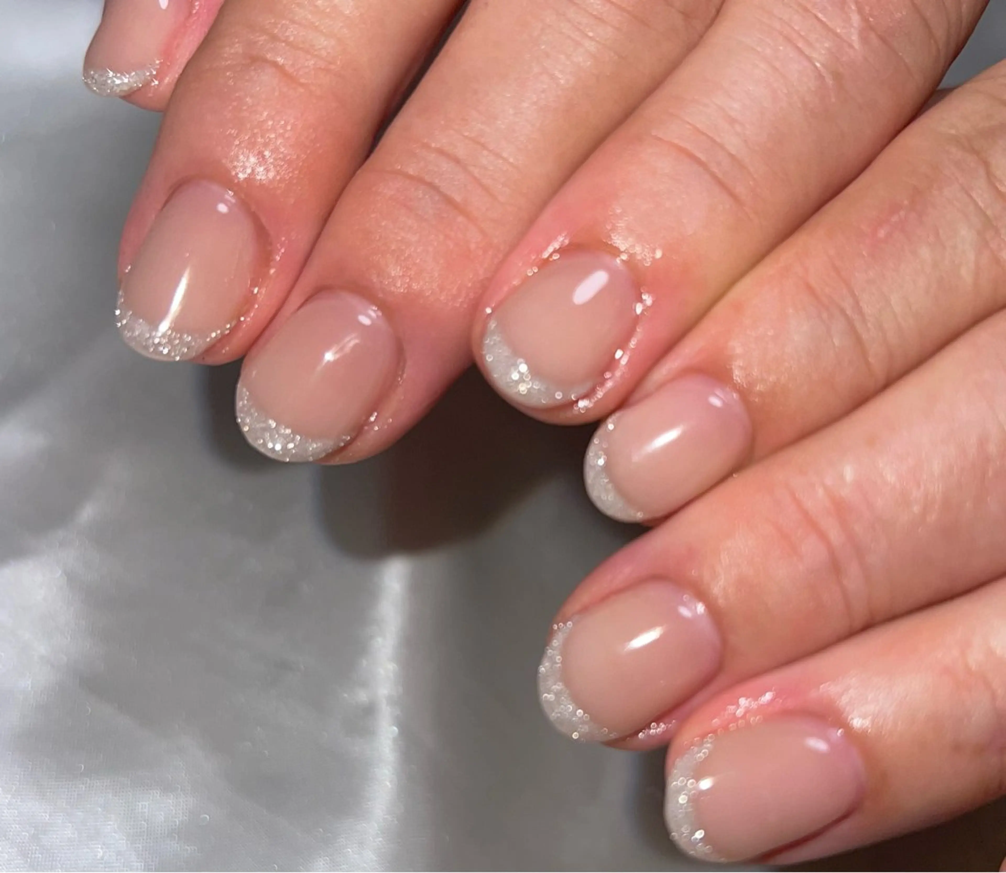 ネイル ホワイト ハンドネイル Nail Salon&School REPLENDA所属・REPLENDA/ azusa(石井梓)のネイルデザイン