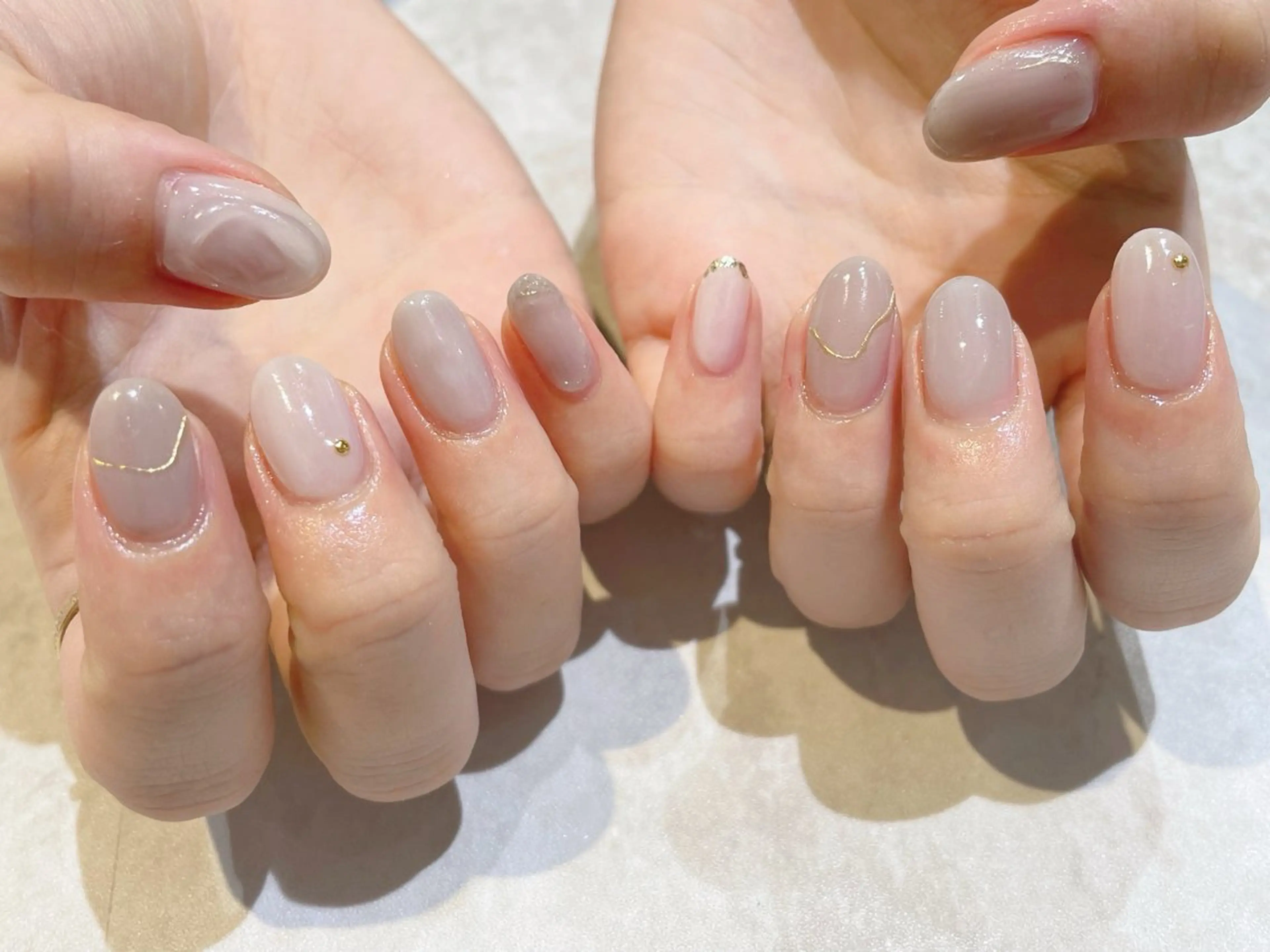 ネイル 舞田 苑香のネイルデザイン