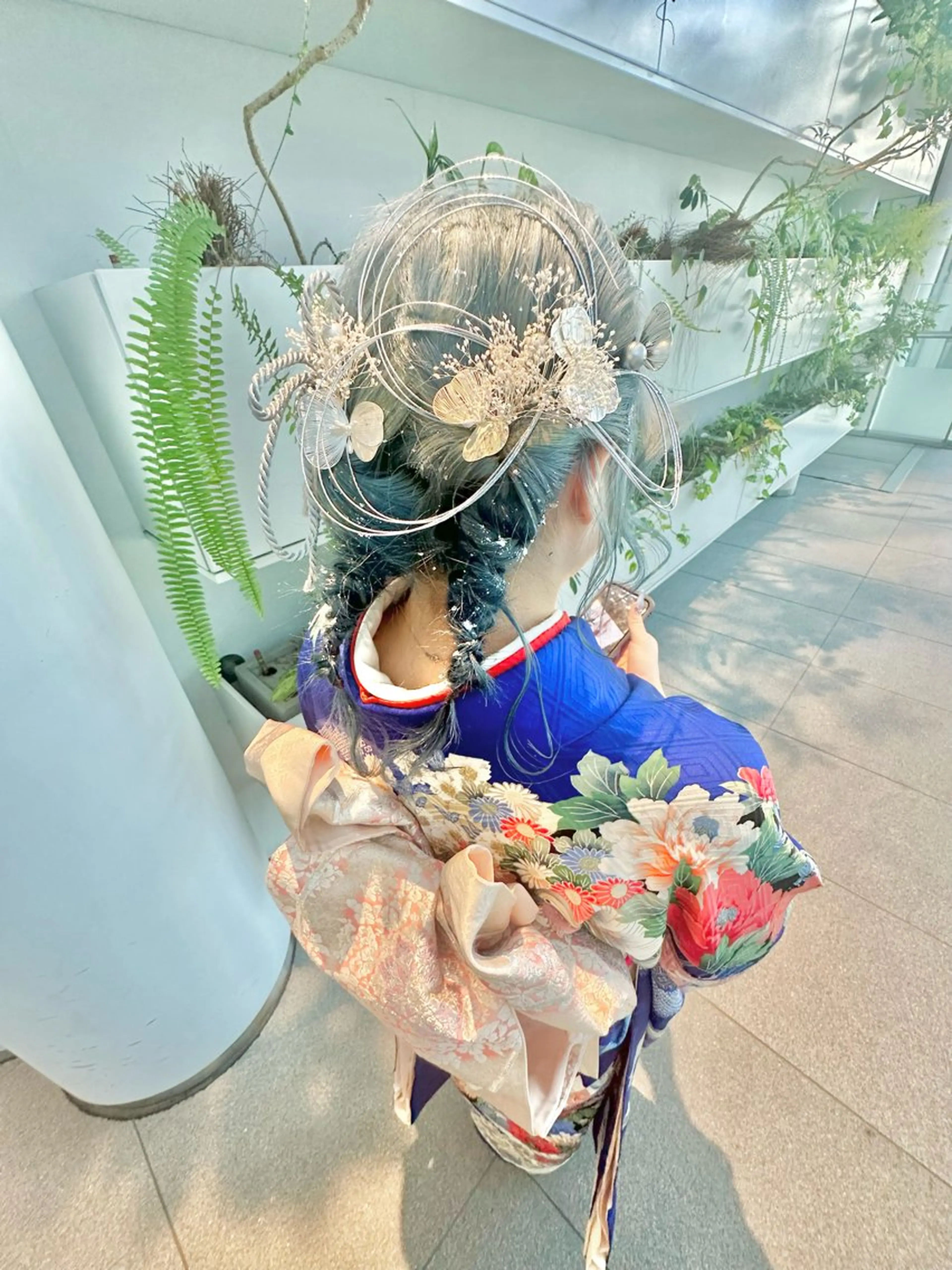 ミディアム ヘアセット 完全個室サロン💐 代表取締役💐梶谷のヘアスタイル
