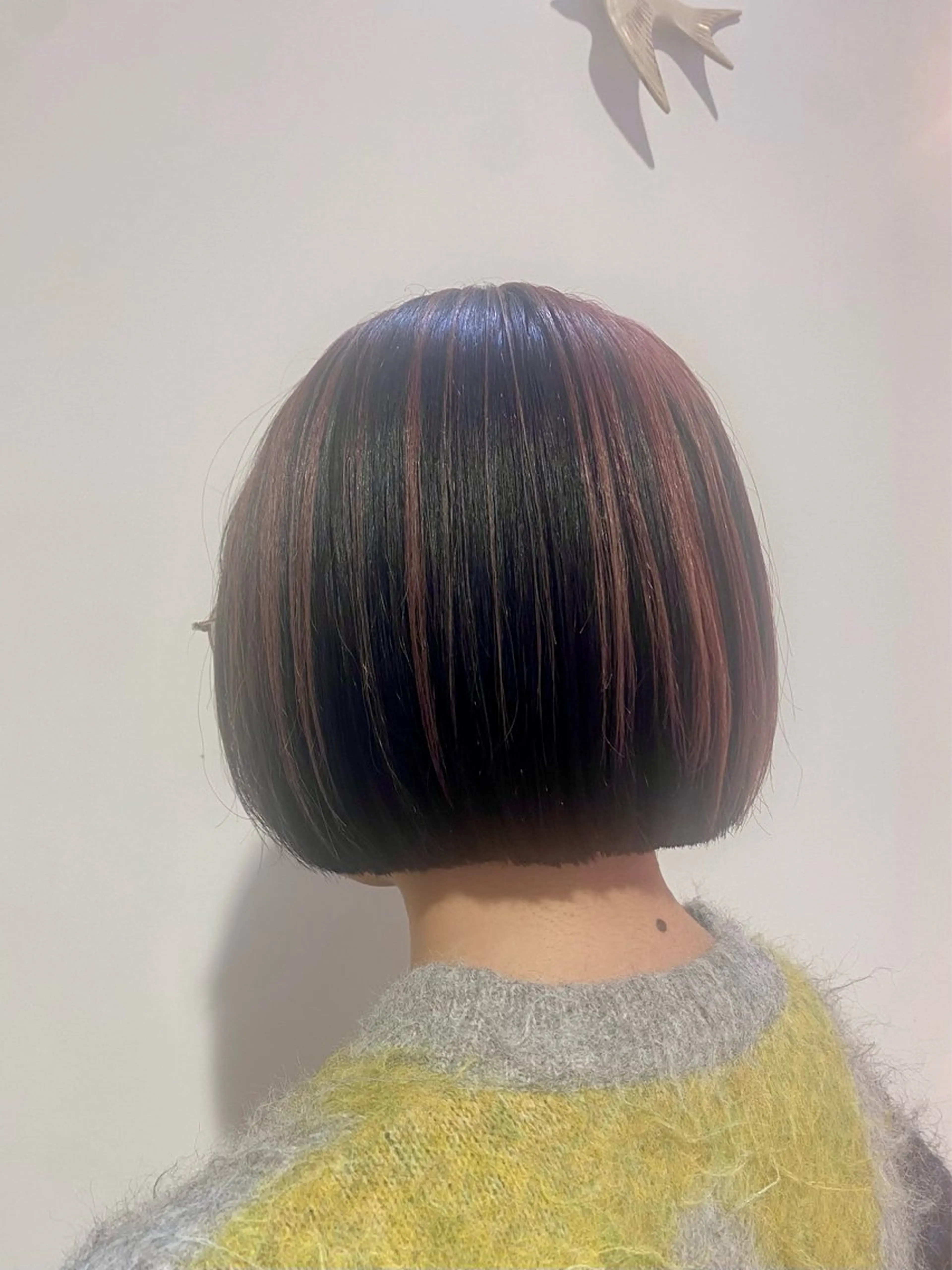 ショート 切りっぱなしボブ ボブ I's hair NUBOU所属・小守林 蘭のヘアスタイル