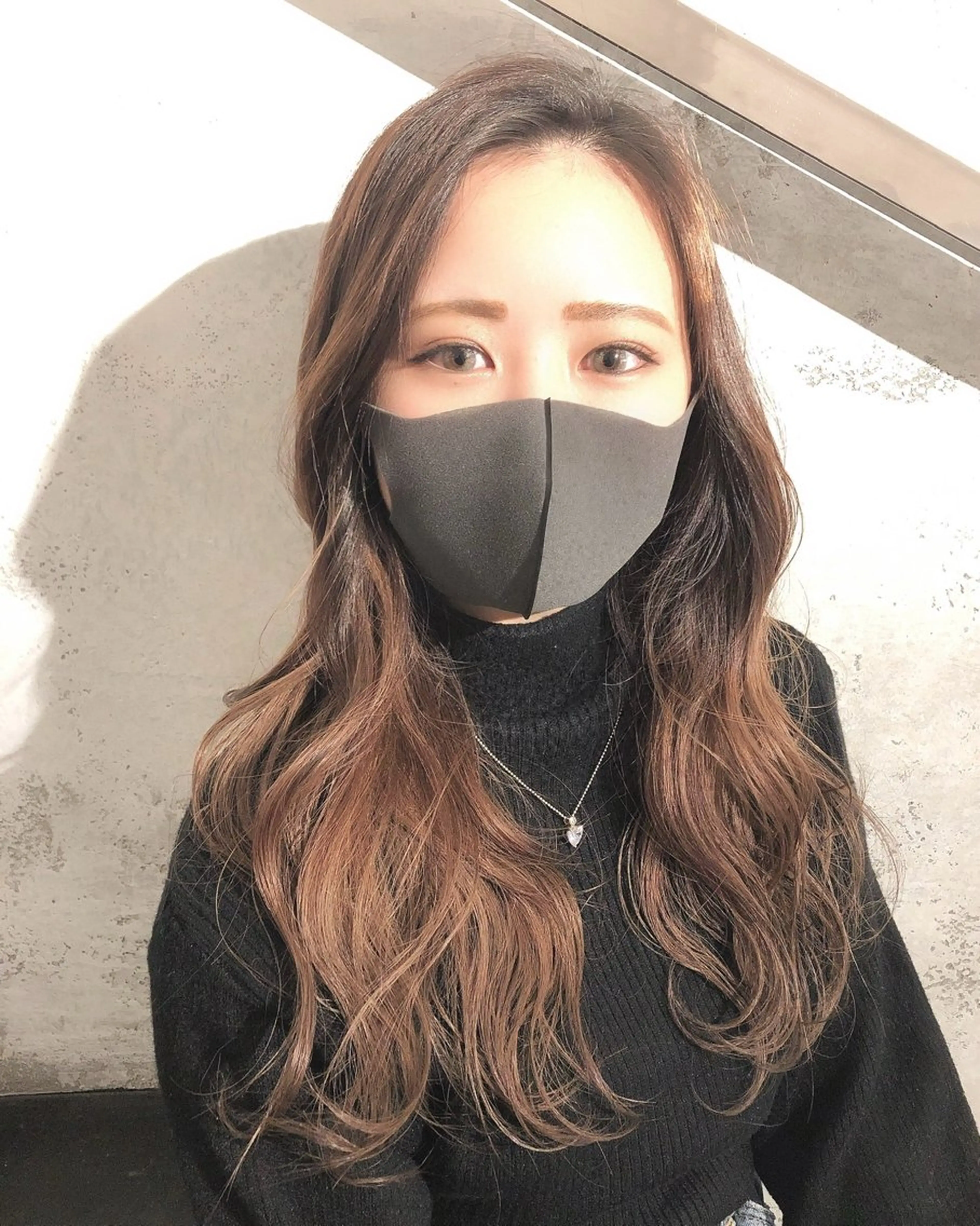 ロング くびれヘア 顔周りカット 韓国風ヘア 小顔カット ✨毛髪診断で絶対綺麗 ✨美髪艶髪専門✨高浪のヘアスタイル