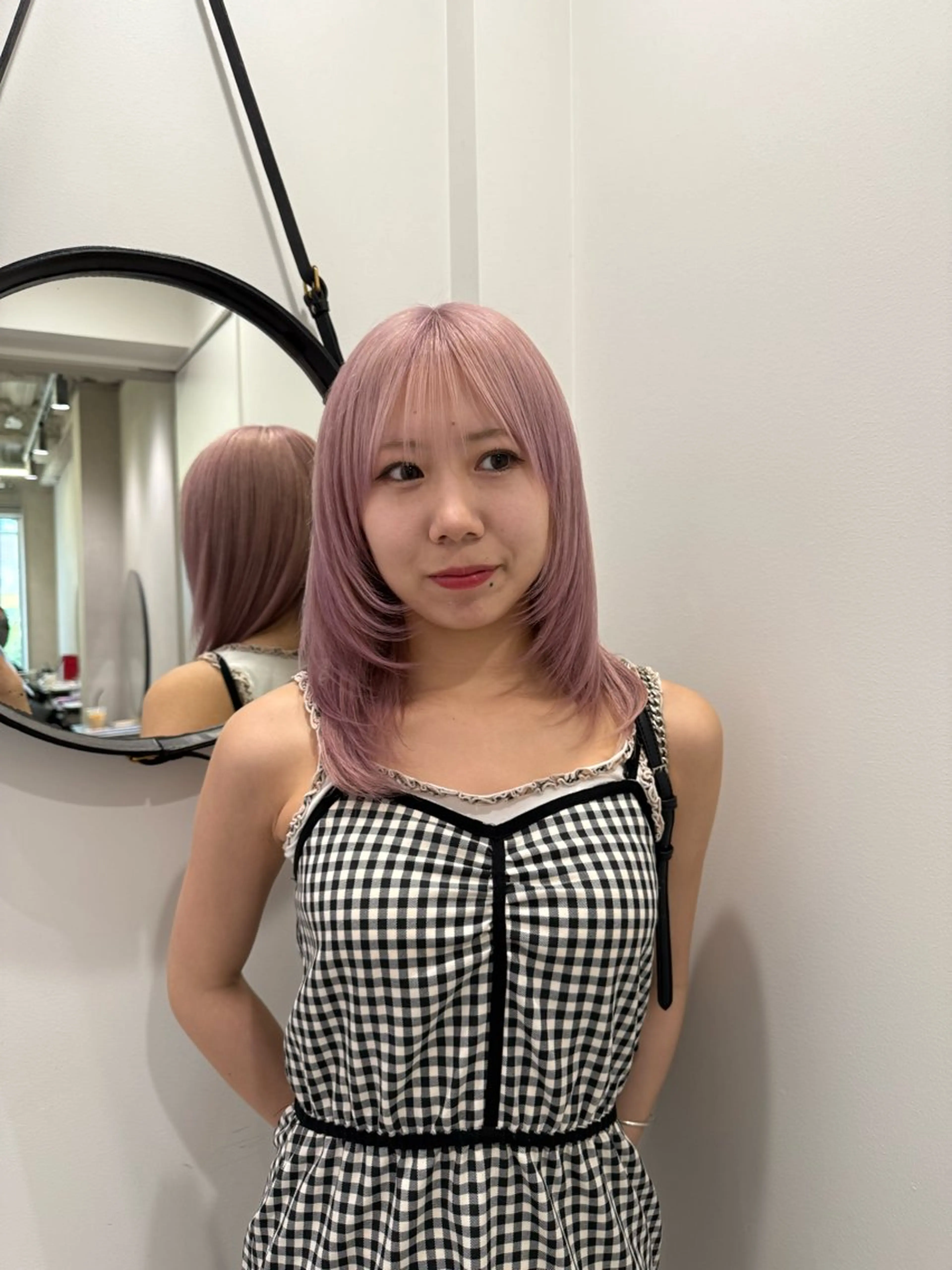 ケア1ブリーチ＋高発色カラー＋資生堂シールドトリートメントの写真