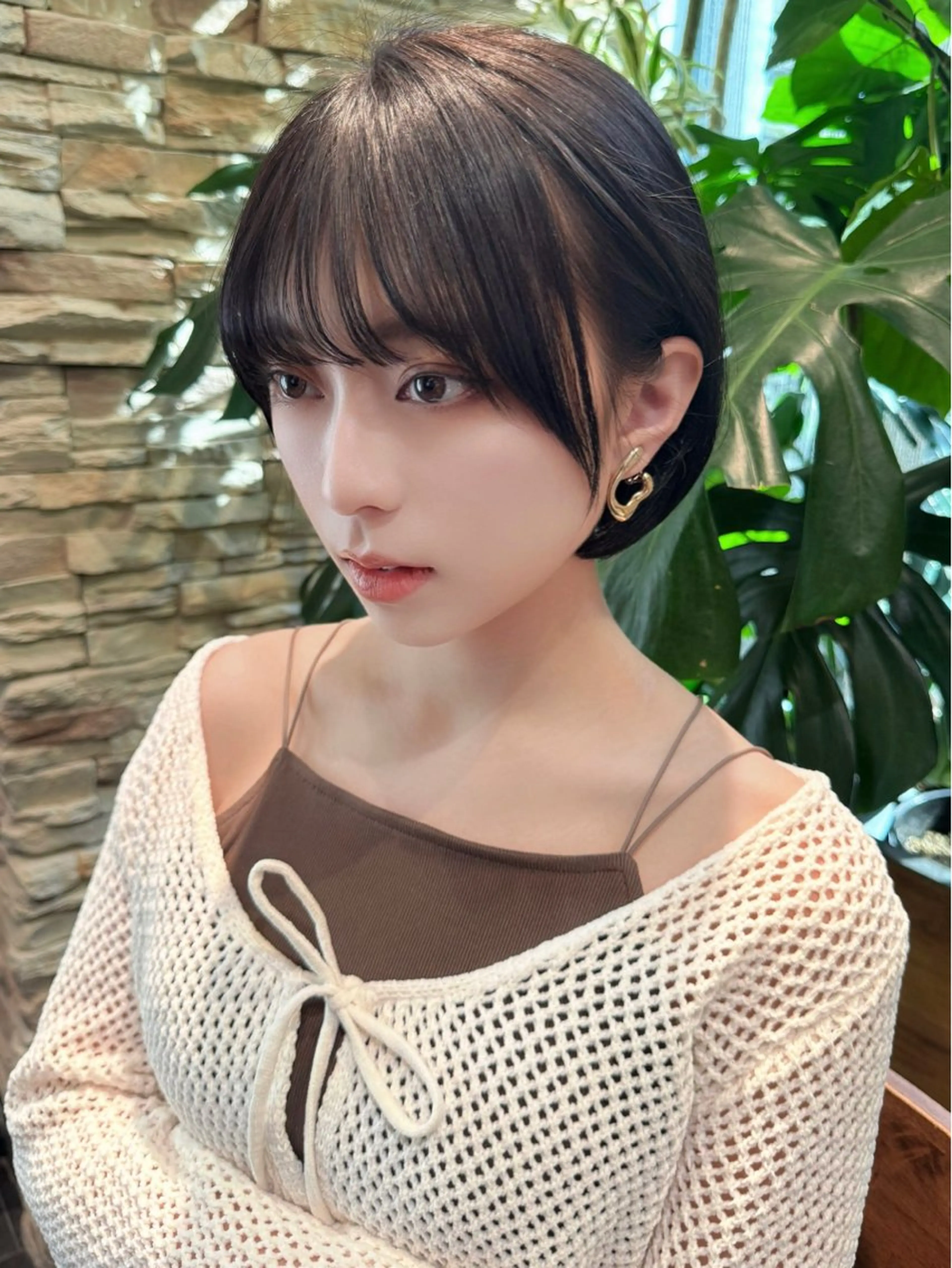 対象仕上がりがアゴから上のショートスタイル。25歳以上、5cm以上のカットの募集になります。SNS投稿させていただける方の写真