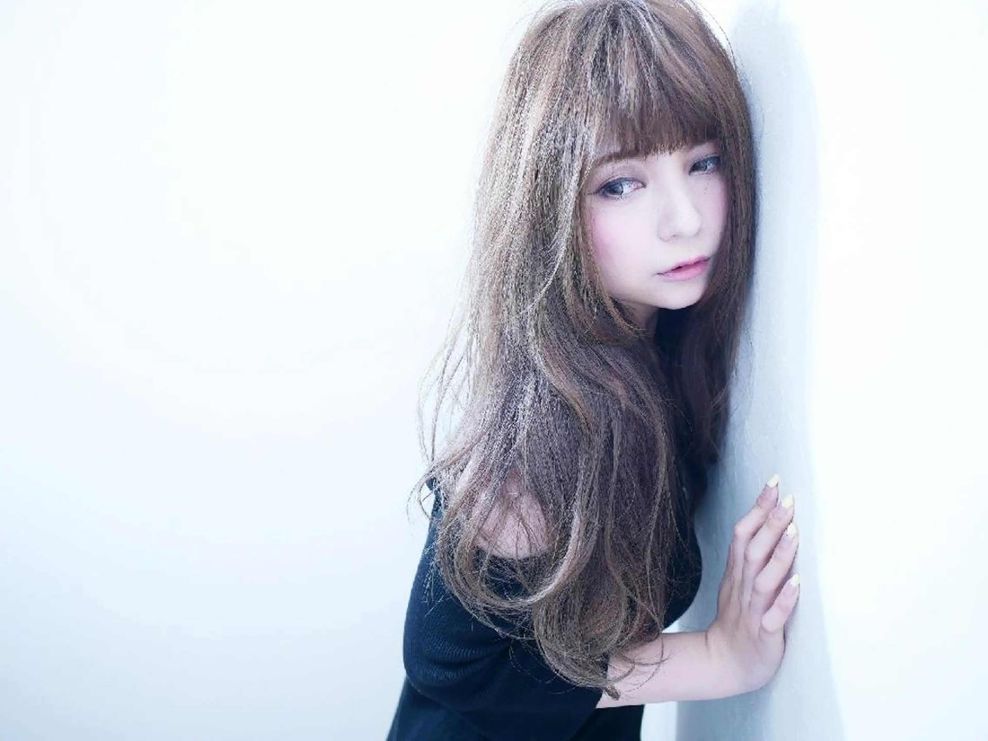 ロング カラー ヘアアレンジ hairdesign LARGO所属・みうら たくやのヘアスタイル