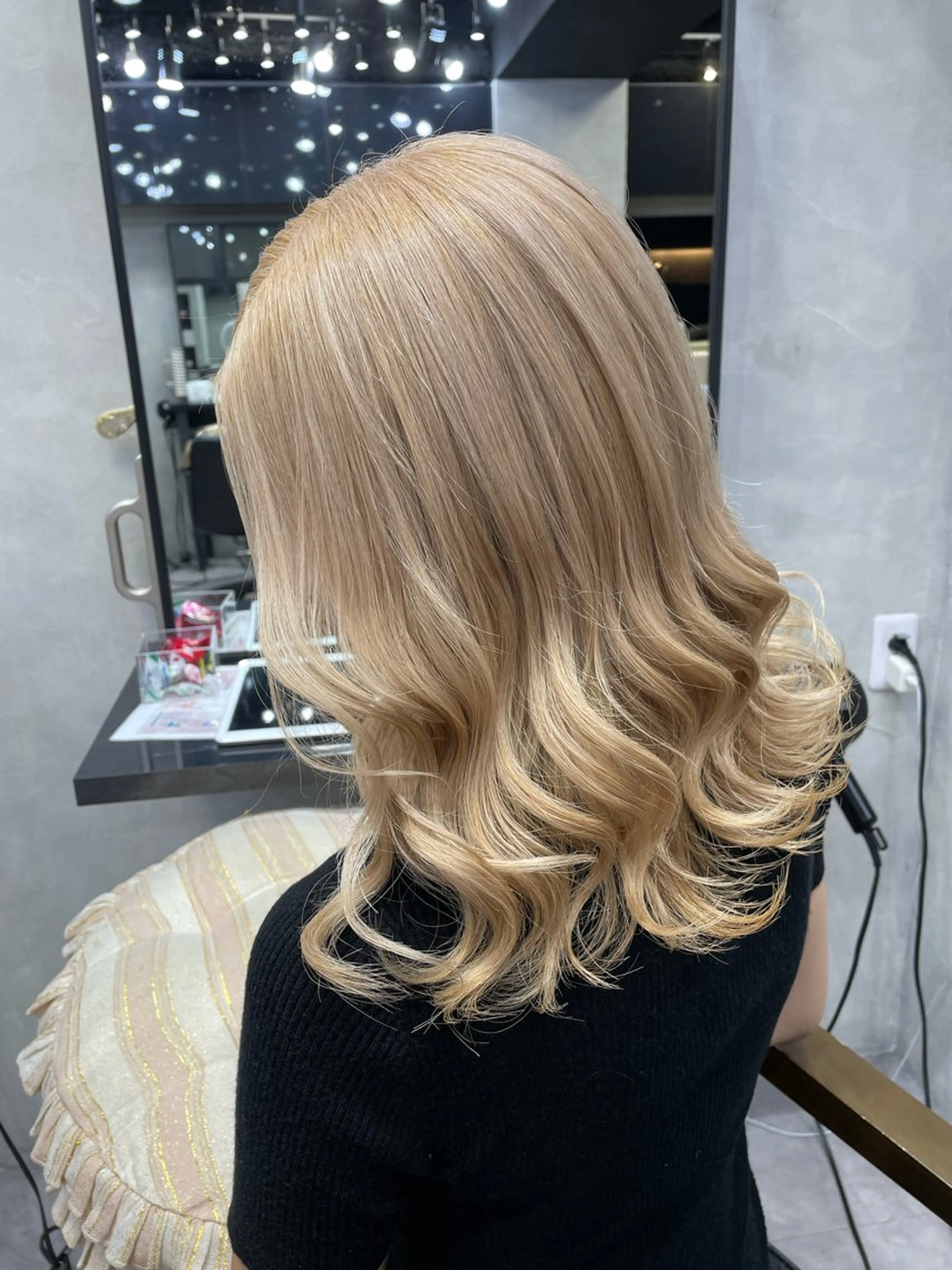 ロング エクステ ウルフカット ヘアカラー トリートメント 👑最高峰エクステ 👑新宿/タイセイのヘアスタイル