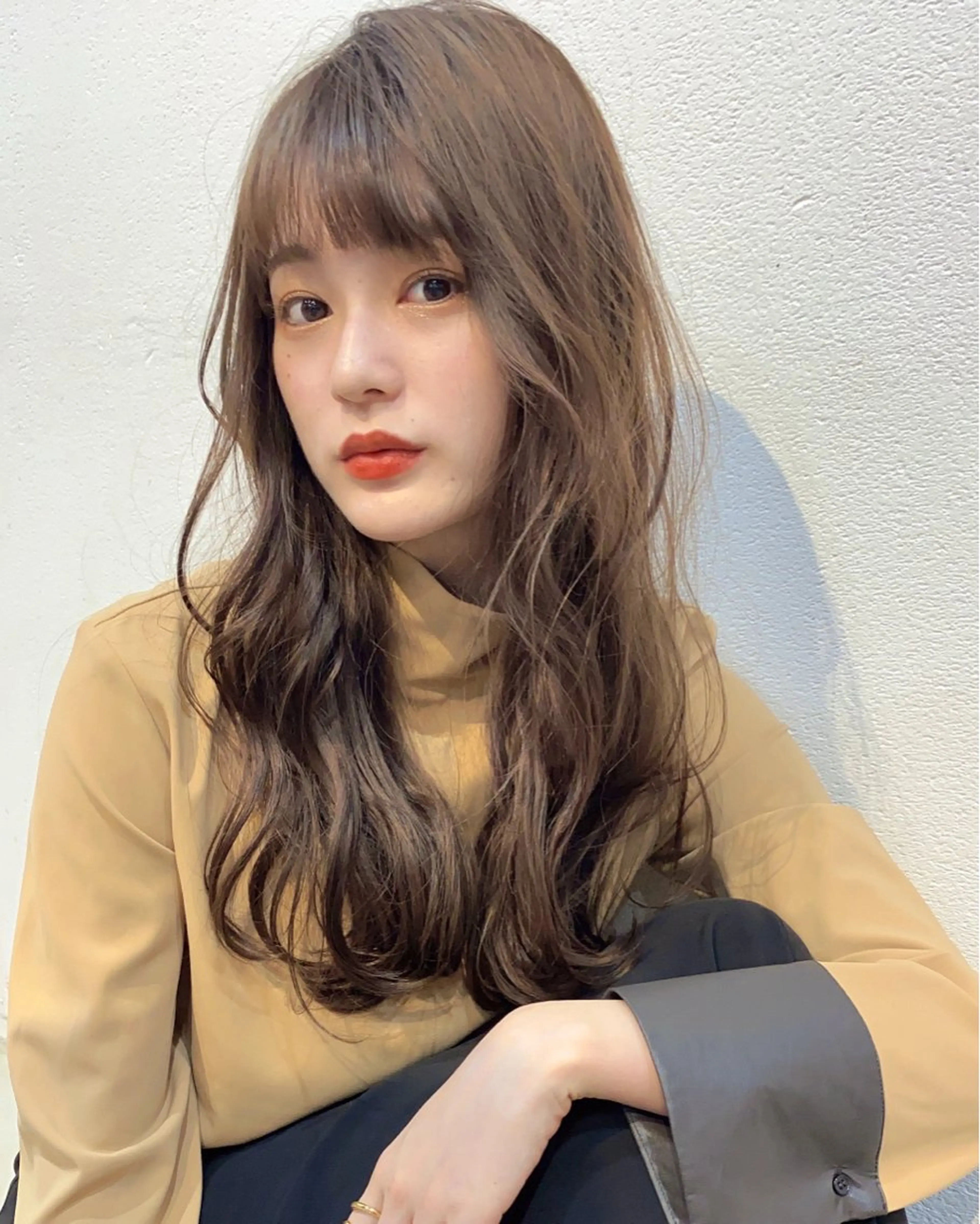 ロング カラー 🩷🍭中津・梅田 エリア🍬💜のヘアスタイル