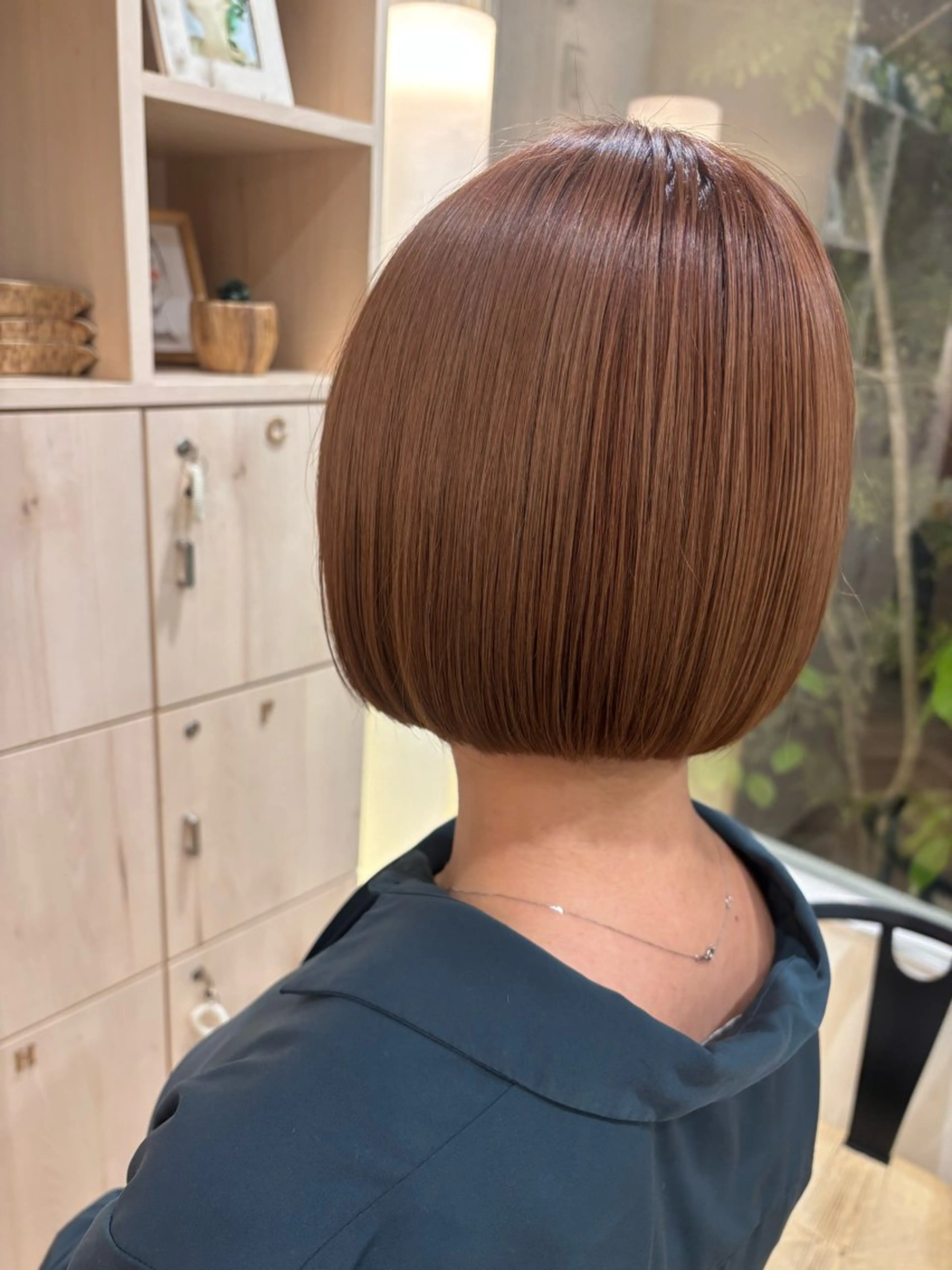 ショート カラー ボブ 鈴木 祐香のヘアスタイル