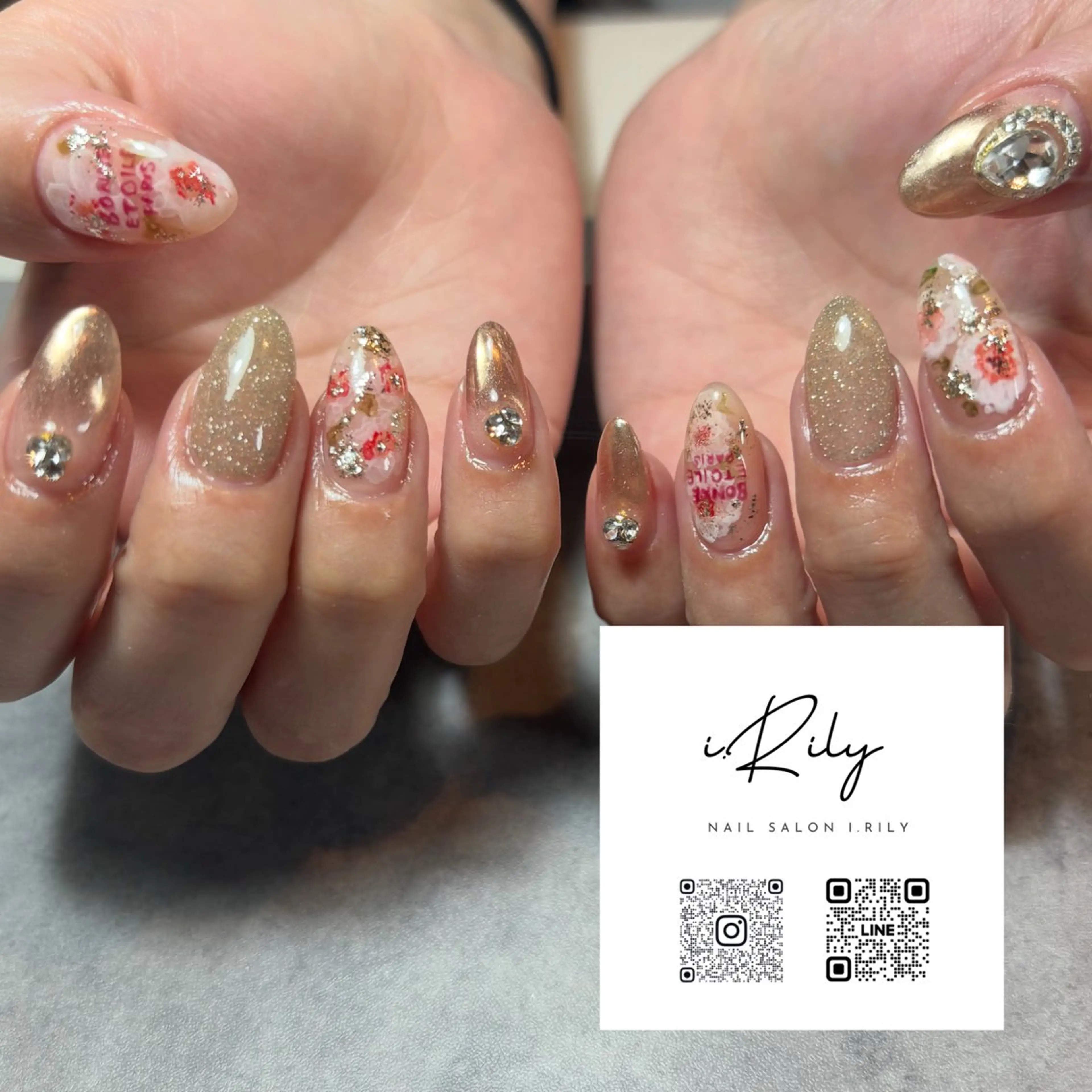 ネイル ハンドネイル i.Rily. Okamotoのネイルデザイン