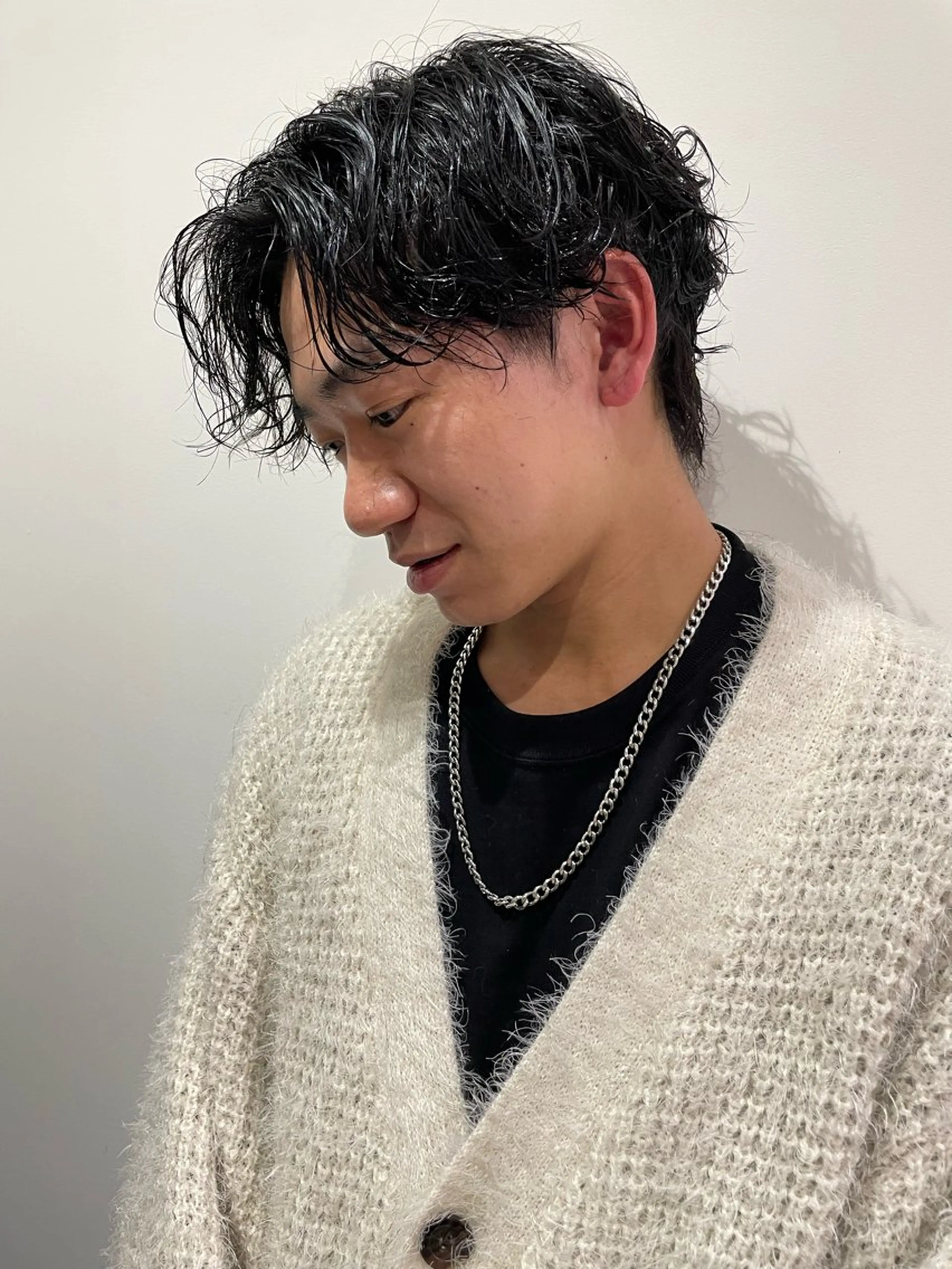 パーマ メンズ メンズパーマ ツイストスパイラルパーマ スパイラルパーマ 稲垣 熙のヘアスタイル