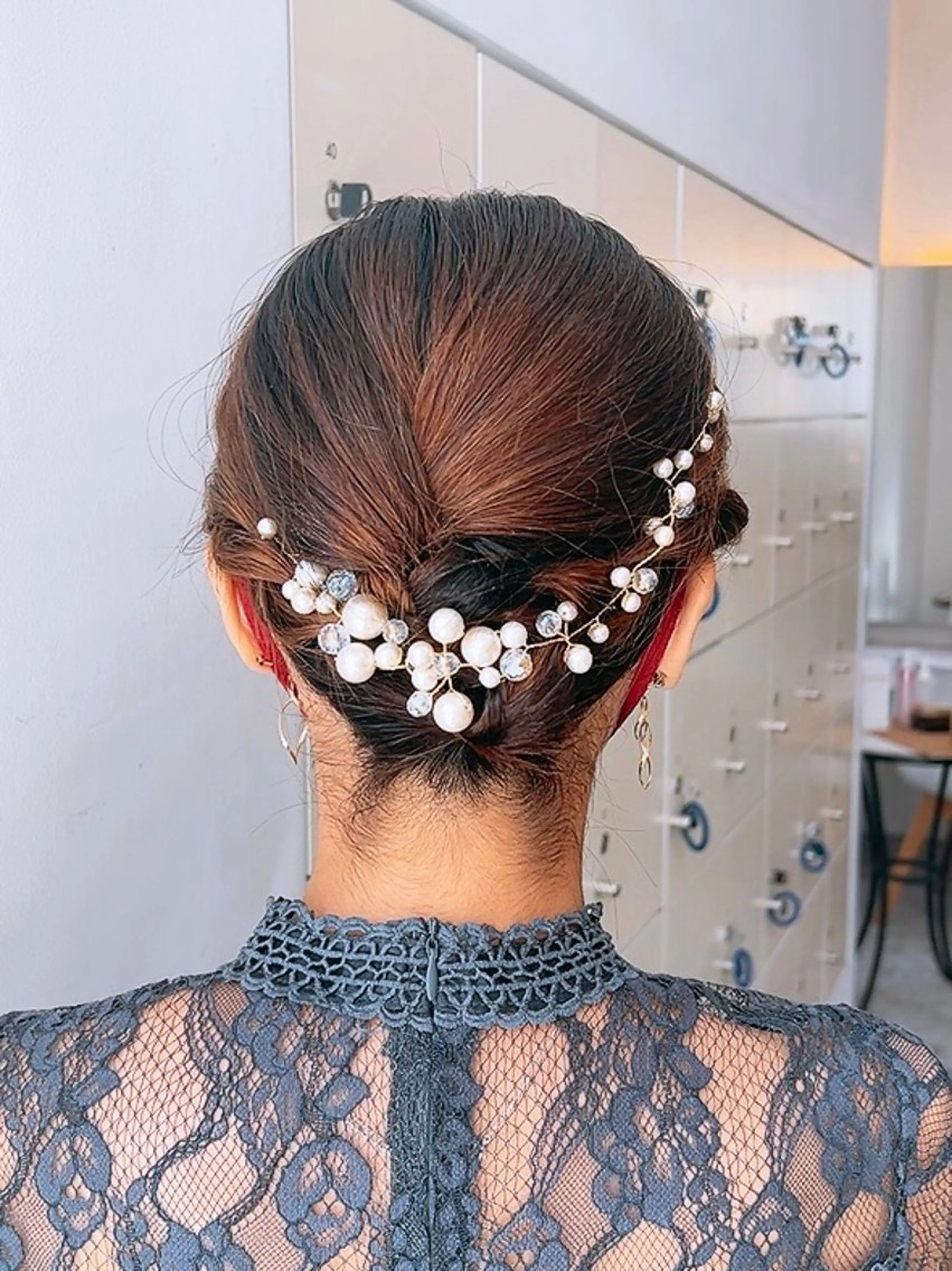ヘアアレンジ ヘアセット 💠クロスパーマ /アレンジ/彩未💠のヘアスタイル