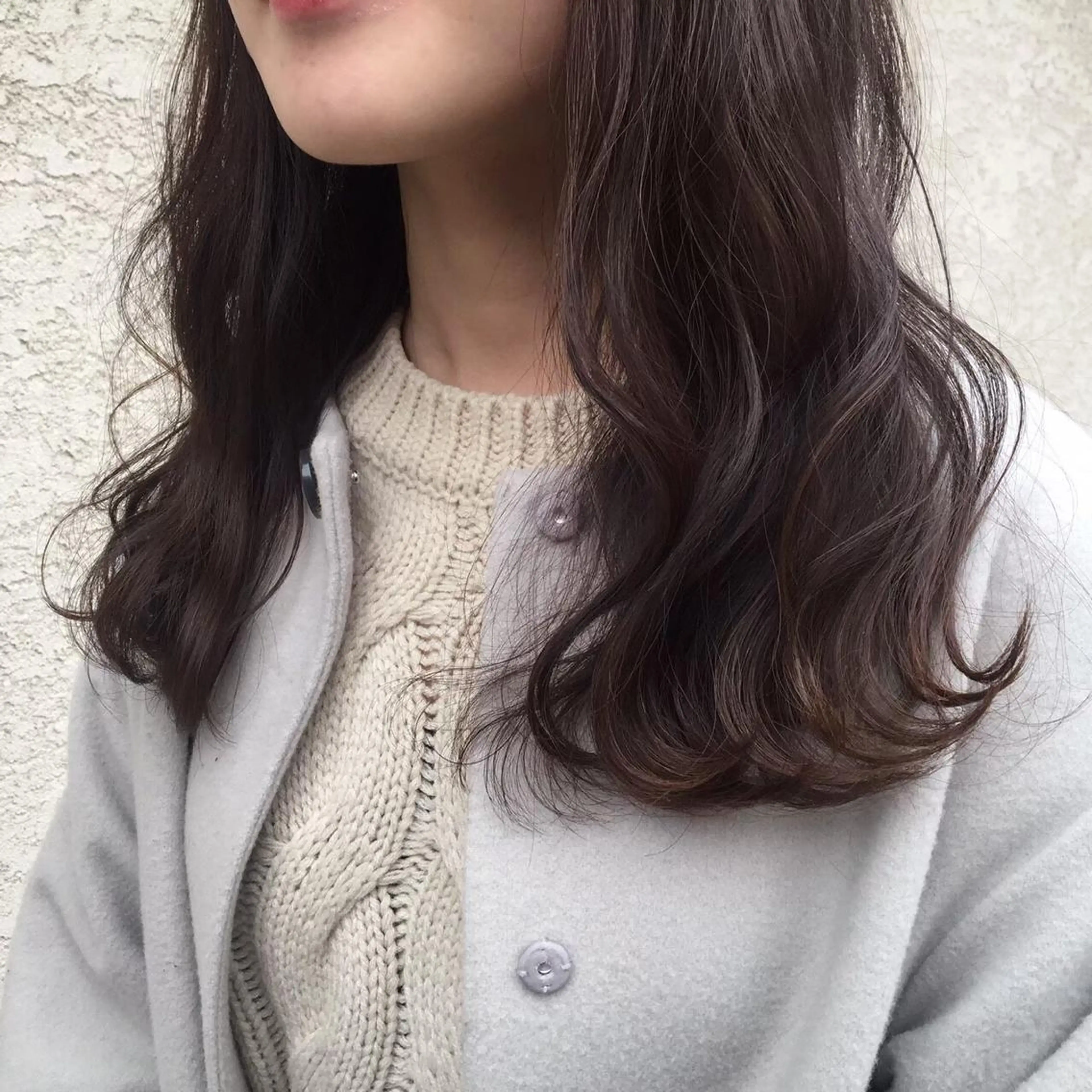 ロング カラー ヘアカラー トリートメント 中津/柔らかカラー/ ナガオ　イズミのヘアスタイル