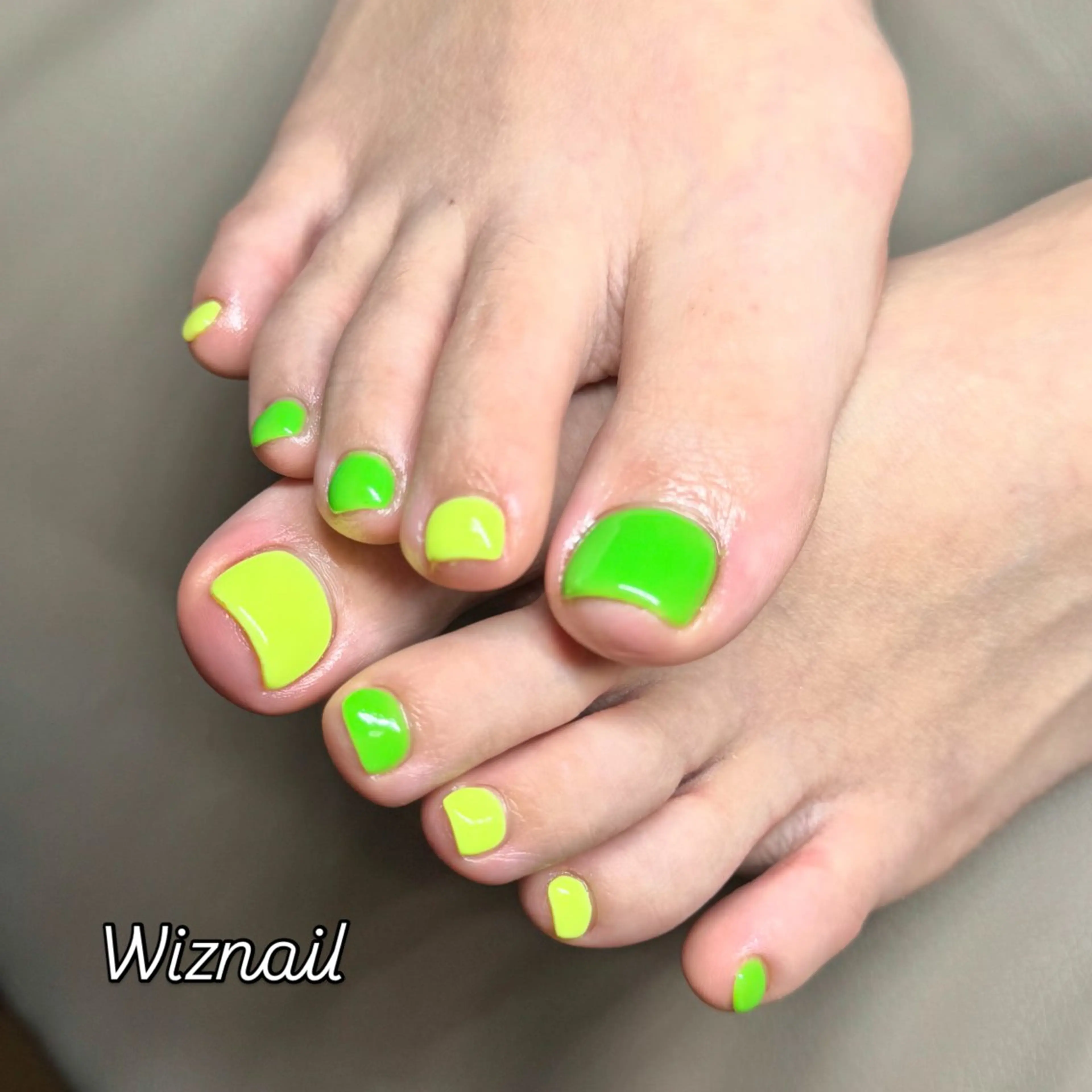 ネイル フットネイル Wiznail yukiのネイルデザイン