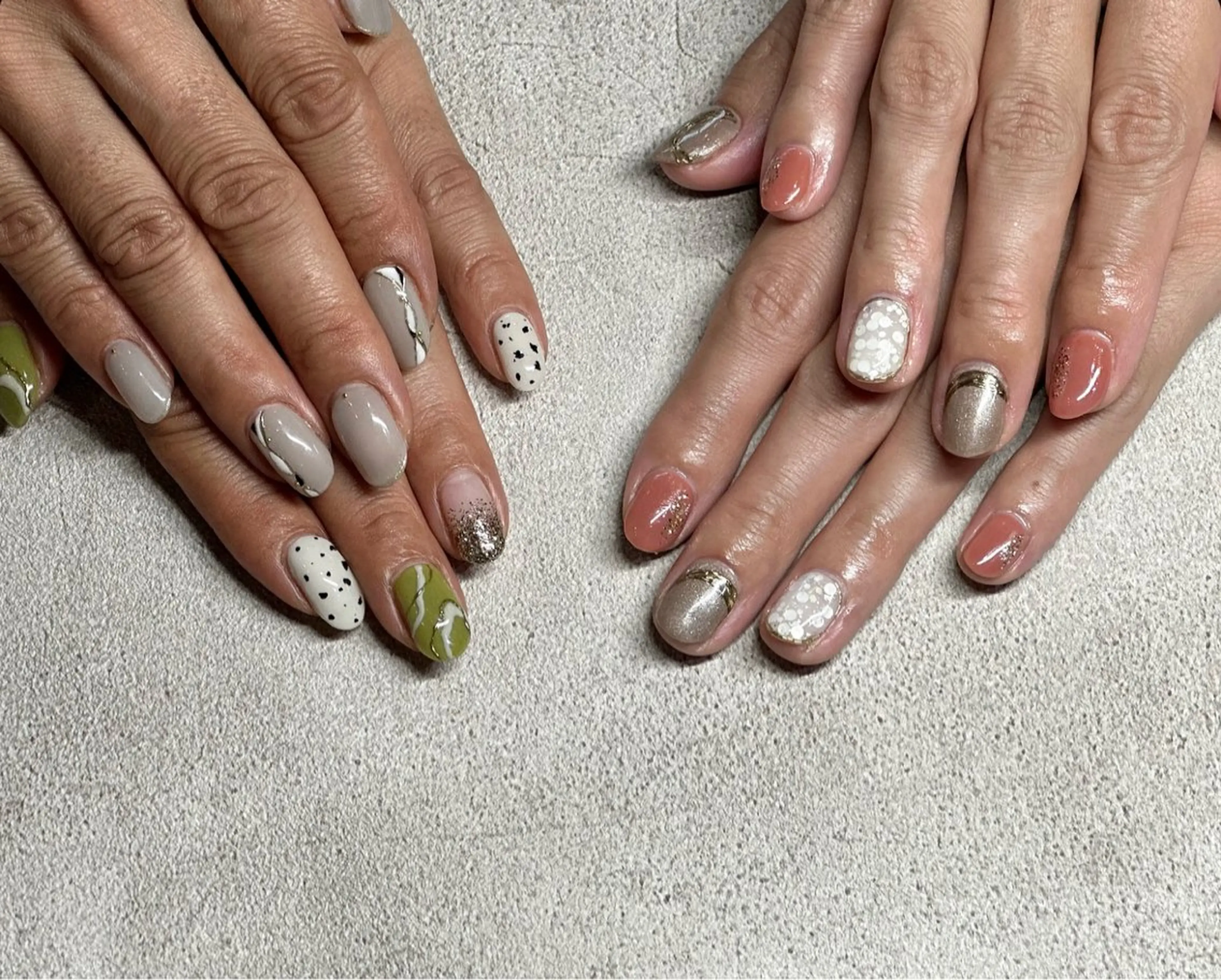 ネイル ハンドネイル Hair＆Esthe＆Nail　Garden所属・Garden Takeuchiのネイルデザイン