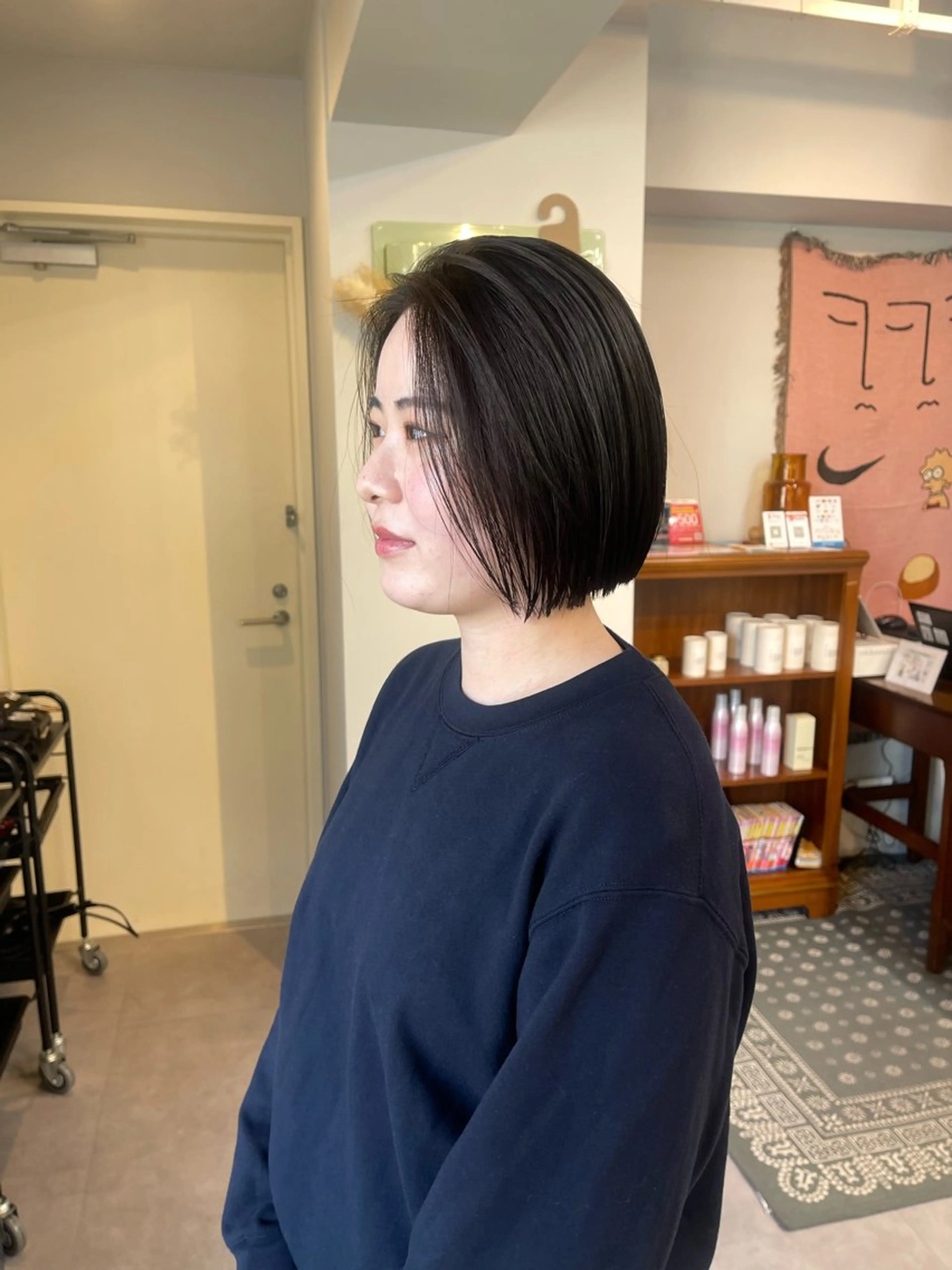 ショート ボブ カット トリートメント ✅ボブ/パーマ/ 表参道/KENTA✅のヘアスタイル