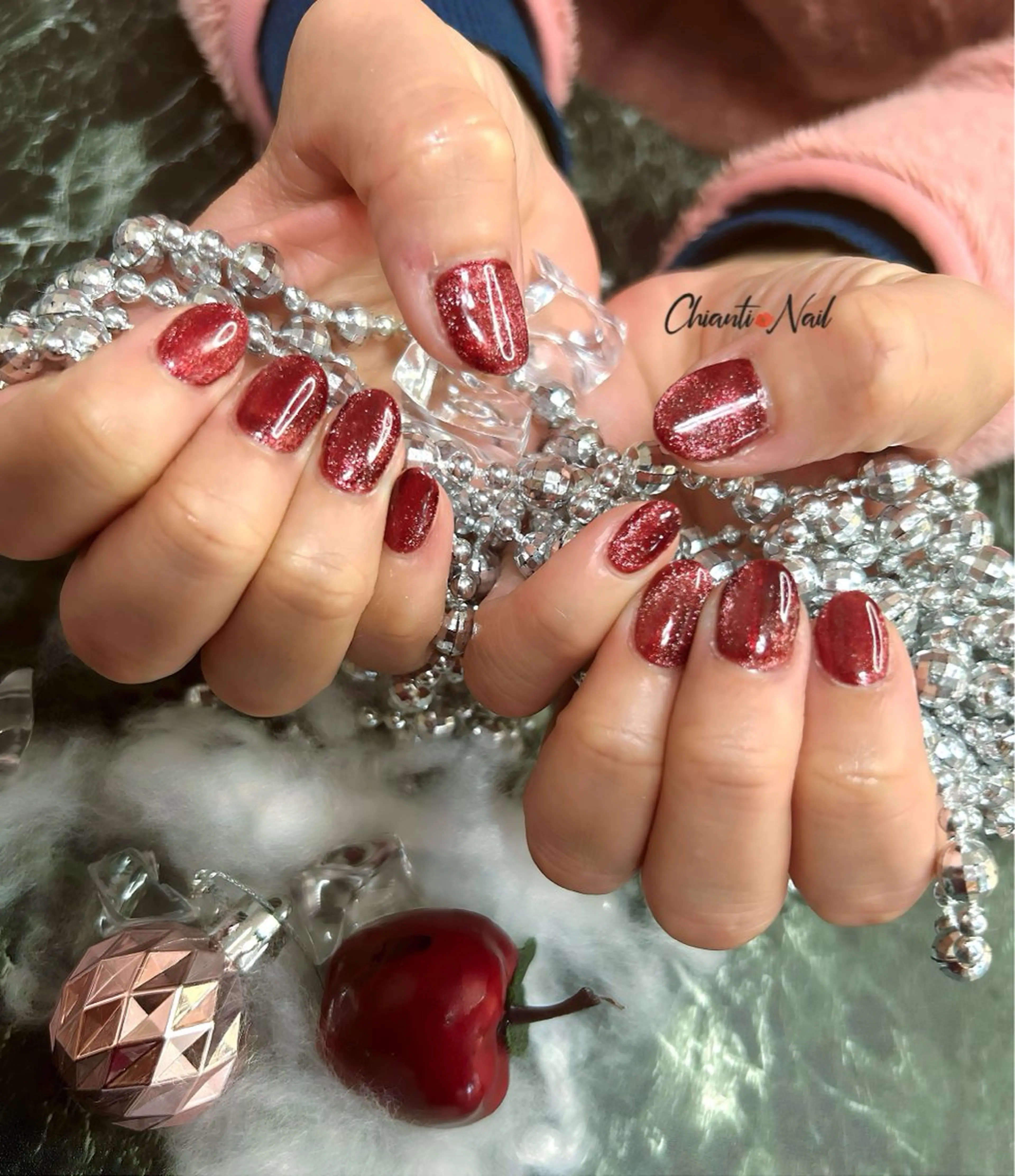 ネイル マグネットネイル ワンカラーネイル ハンドネイル Chianti Nailのネイルデザイン