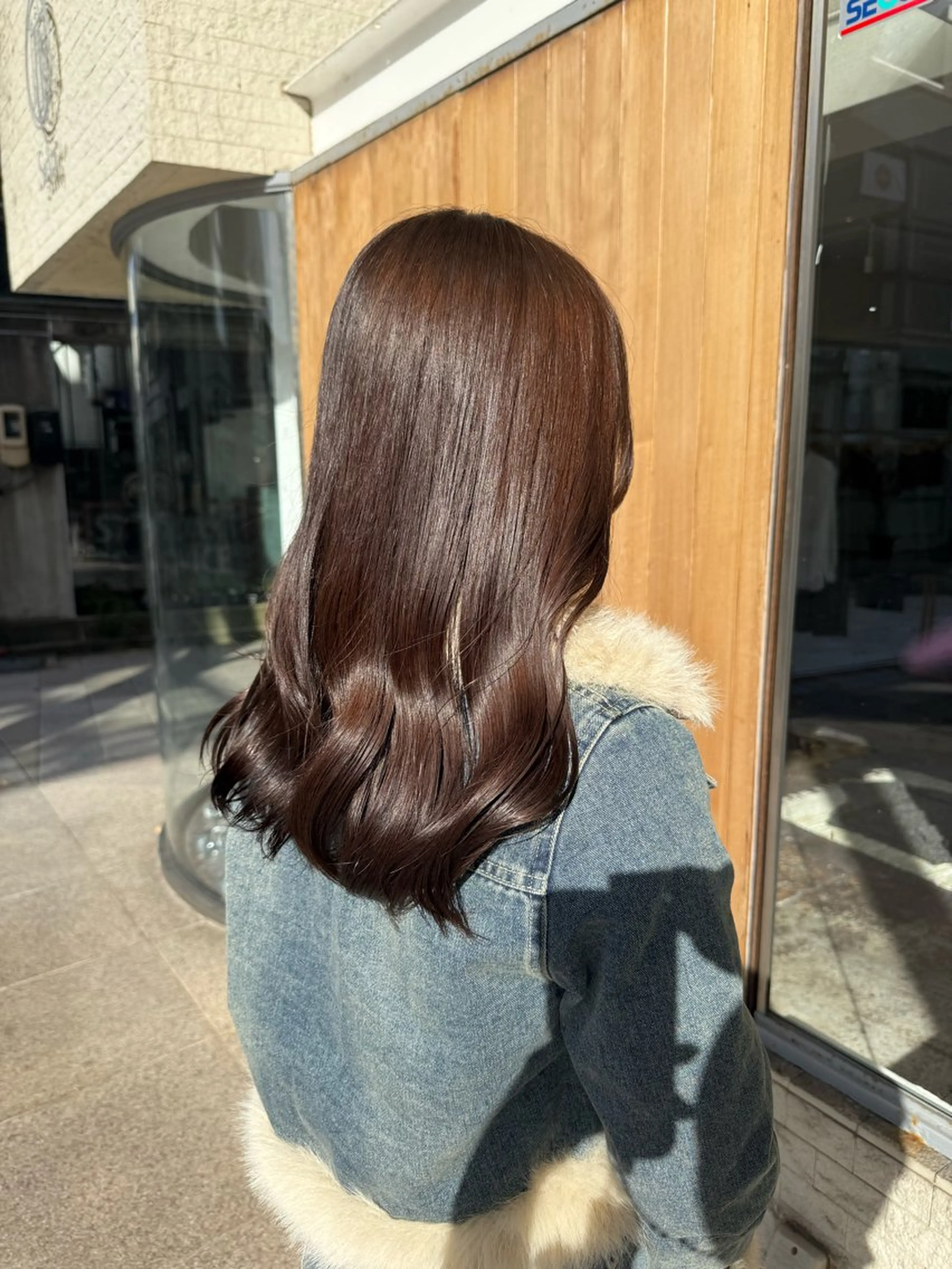 ロング カラー カット ヘアカラー トリートメント 伶風/デザインカット /ボブ/透明感カラーのヘアスタイル