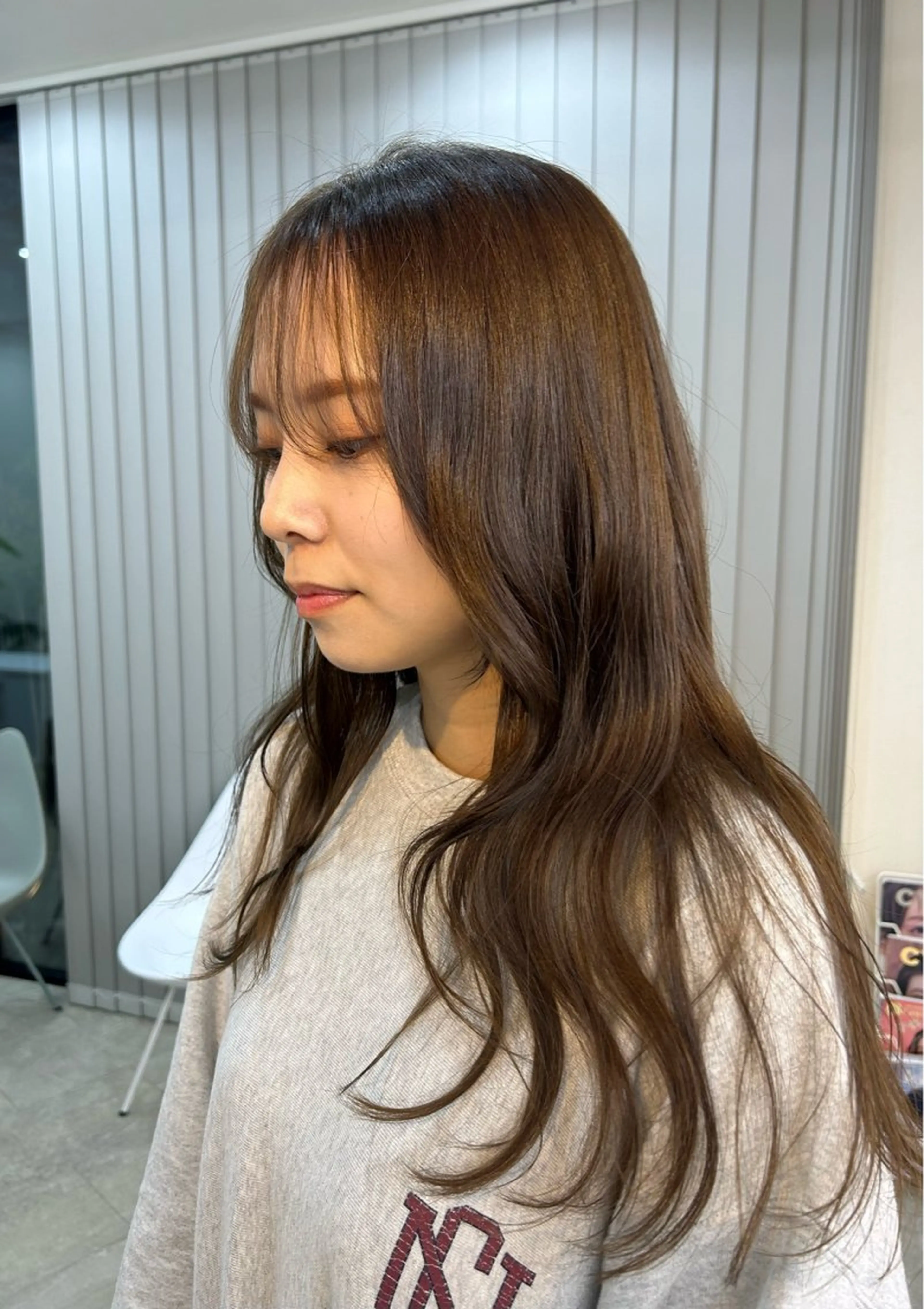 ロング カラー ヘアカラー suehiro yunaのヘアスタイル