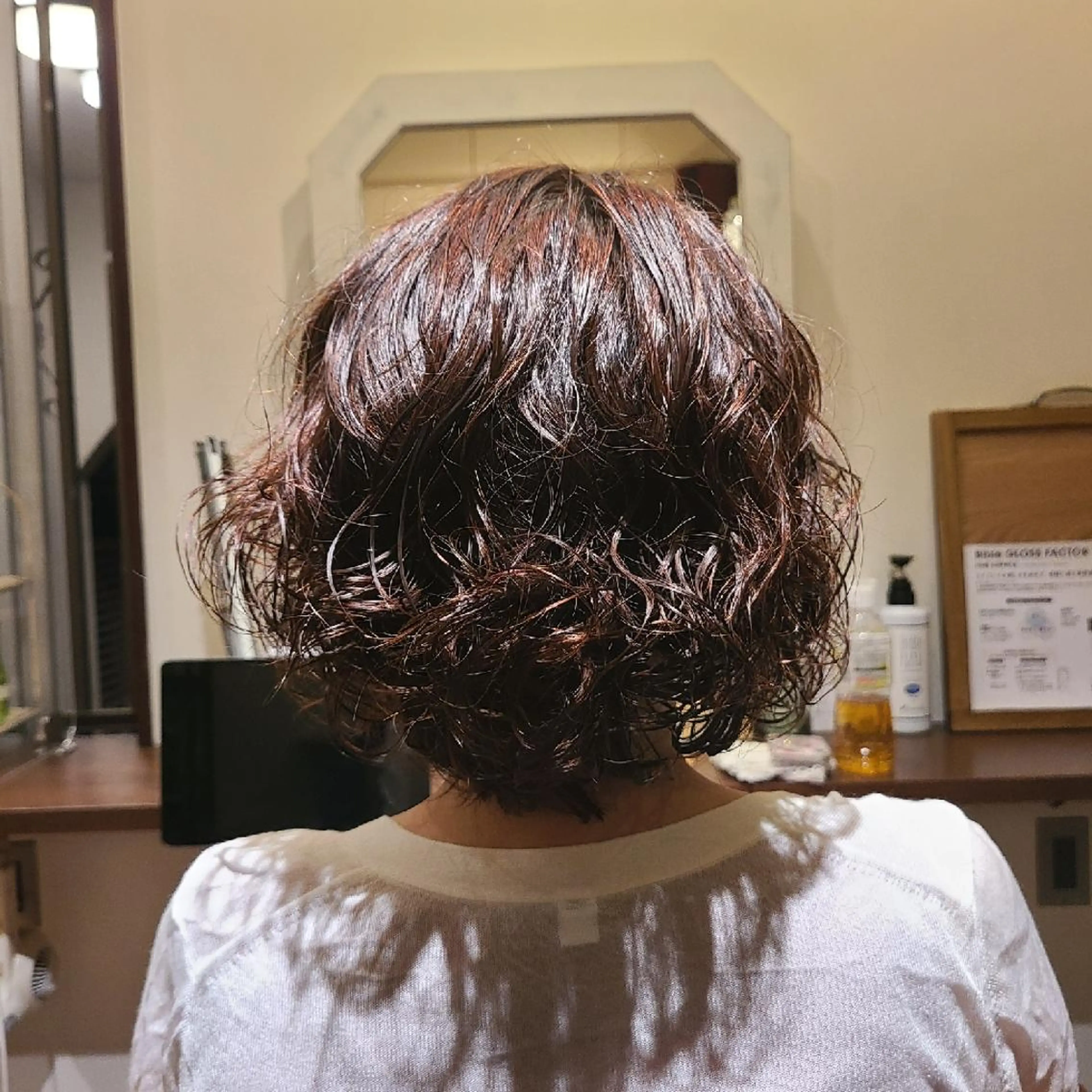 ミディアム パーマ ミディアムパーマ カット パーマ Hazumi Ayanoのヘアスタイル