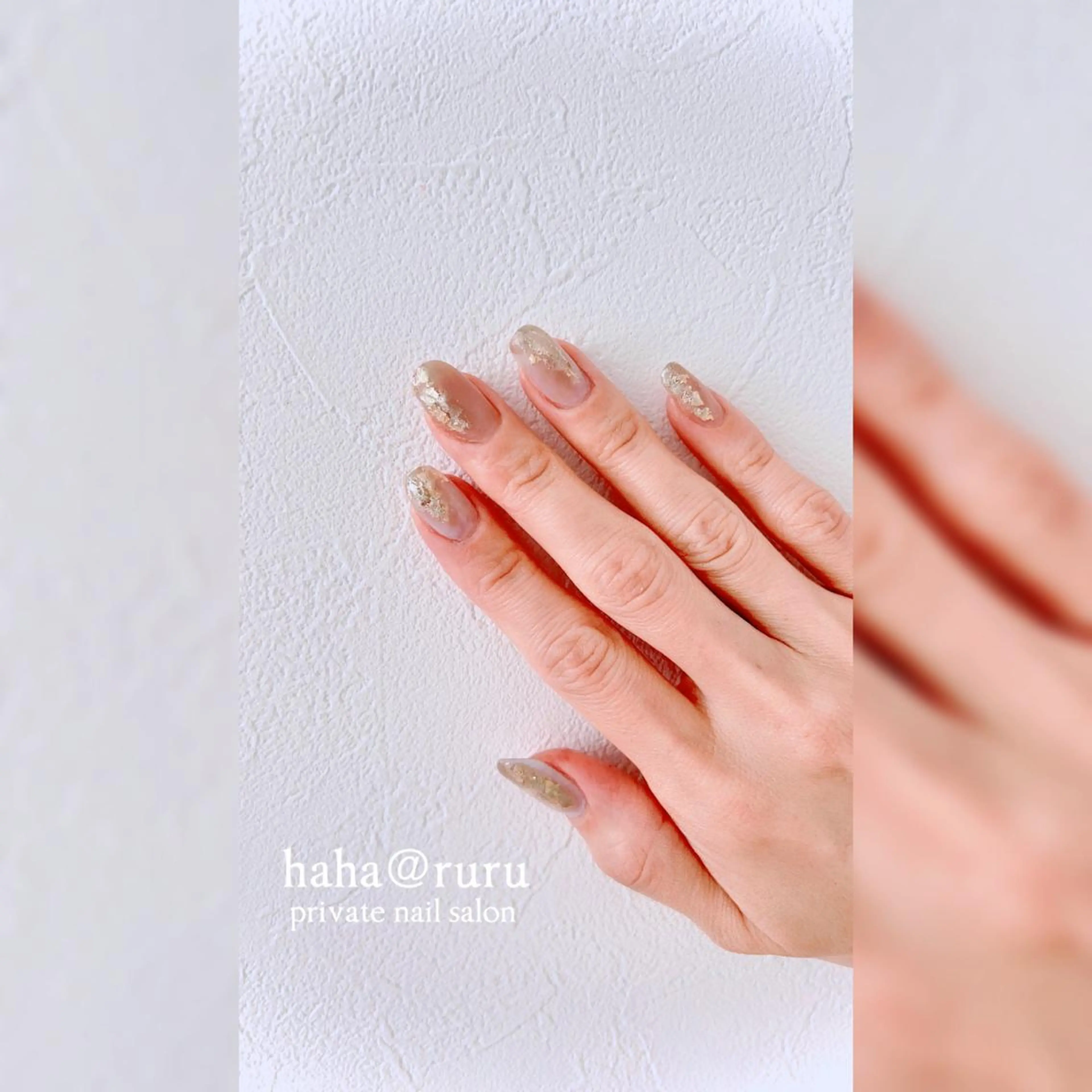 ネイル ゴールド haha@ ruruのネイルデザイン