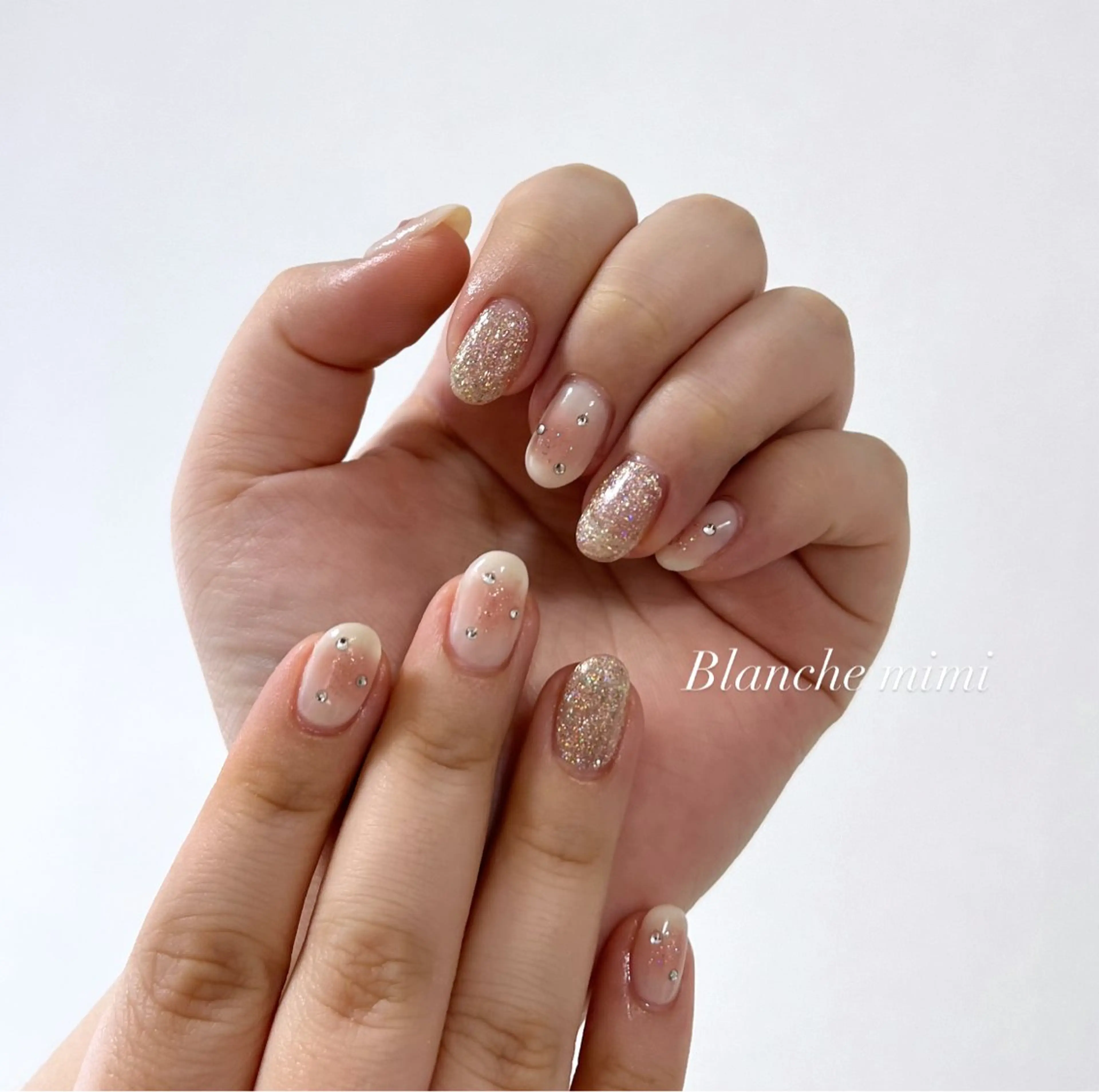 ネイル ハンドネイル Blanche mimi所属・Blanche mimi.u_aのネイルデザイン