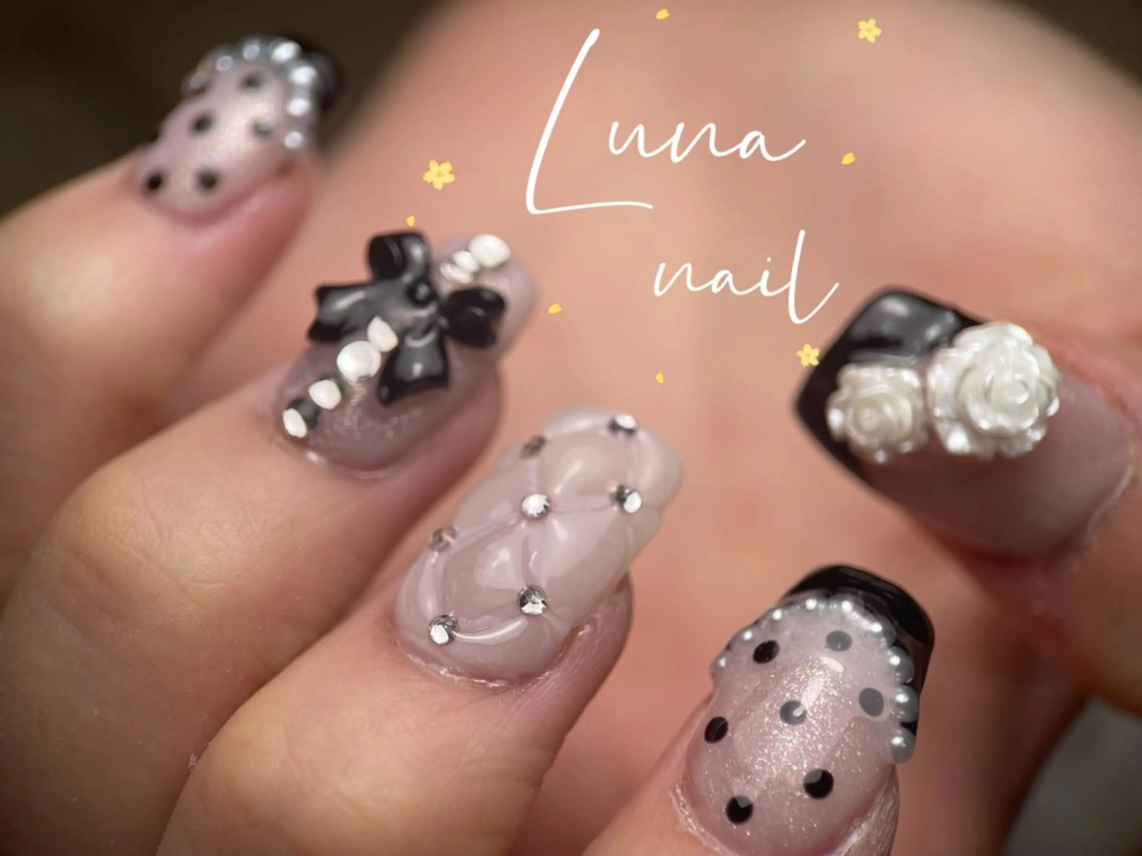 ネイル ハンドネイル luna nail ＆eyelashのネイルデザイン