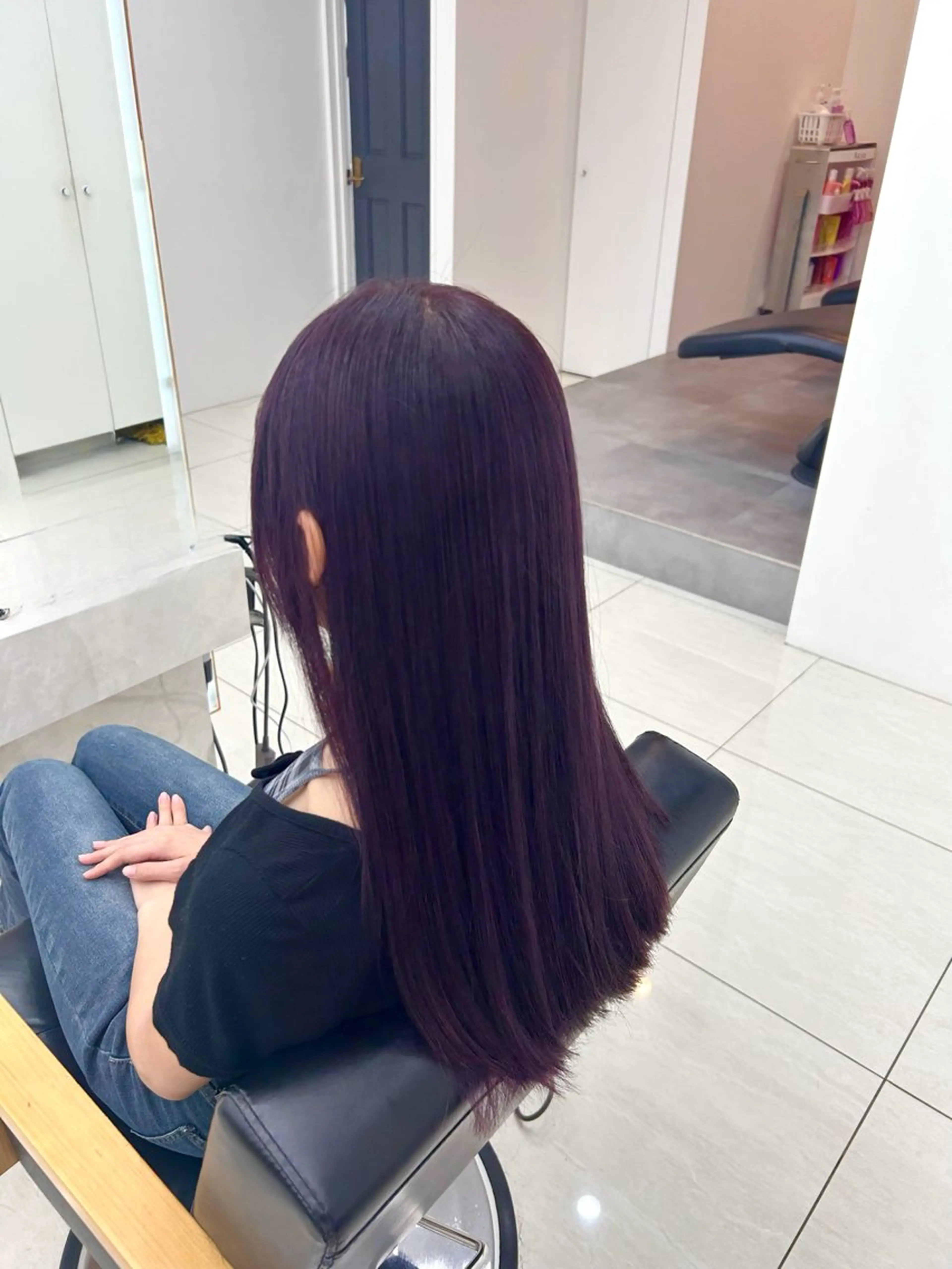ロング ヘアカラー Kurumi リトル渋谷・町田のヘアスタイル