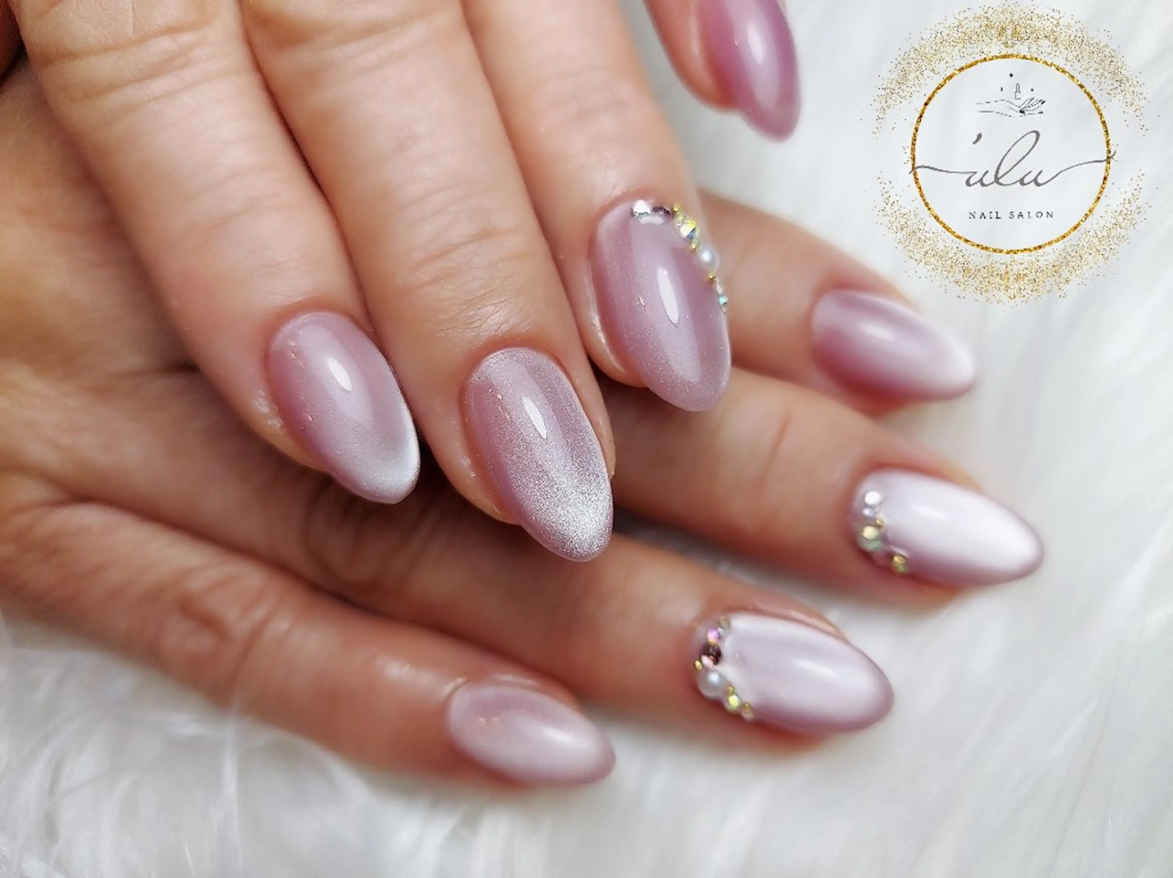 ネイル マグネットネイル ハンドネイル Nailsalon 'uluのネイルデザイン