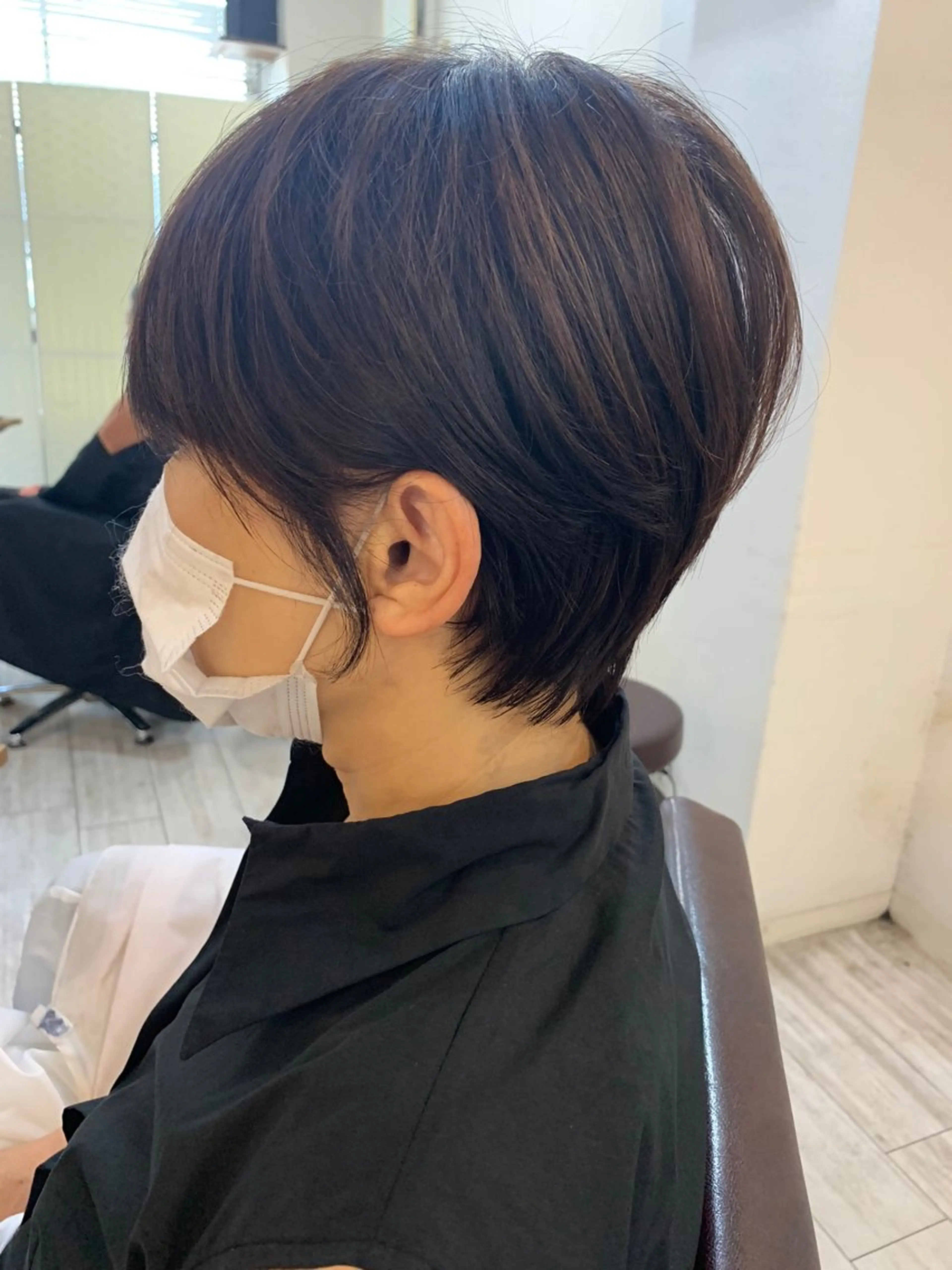 お肌に優しい🌿オーガニックカラーリタッチ（白髪染もOK)シャンプーブロー付き　⚠️3cm以内の写真