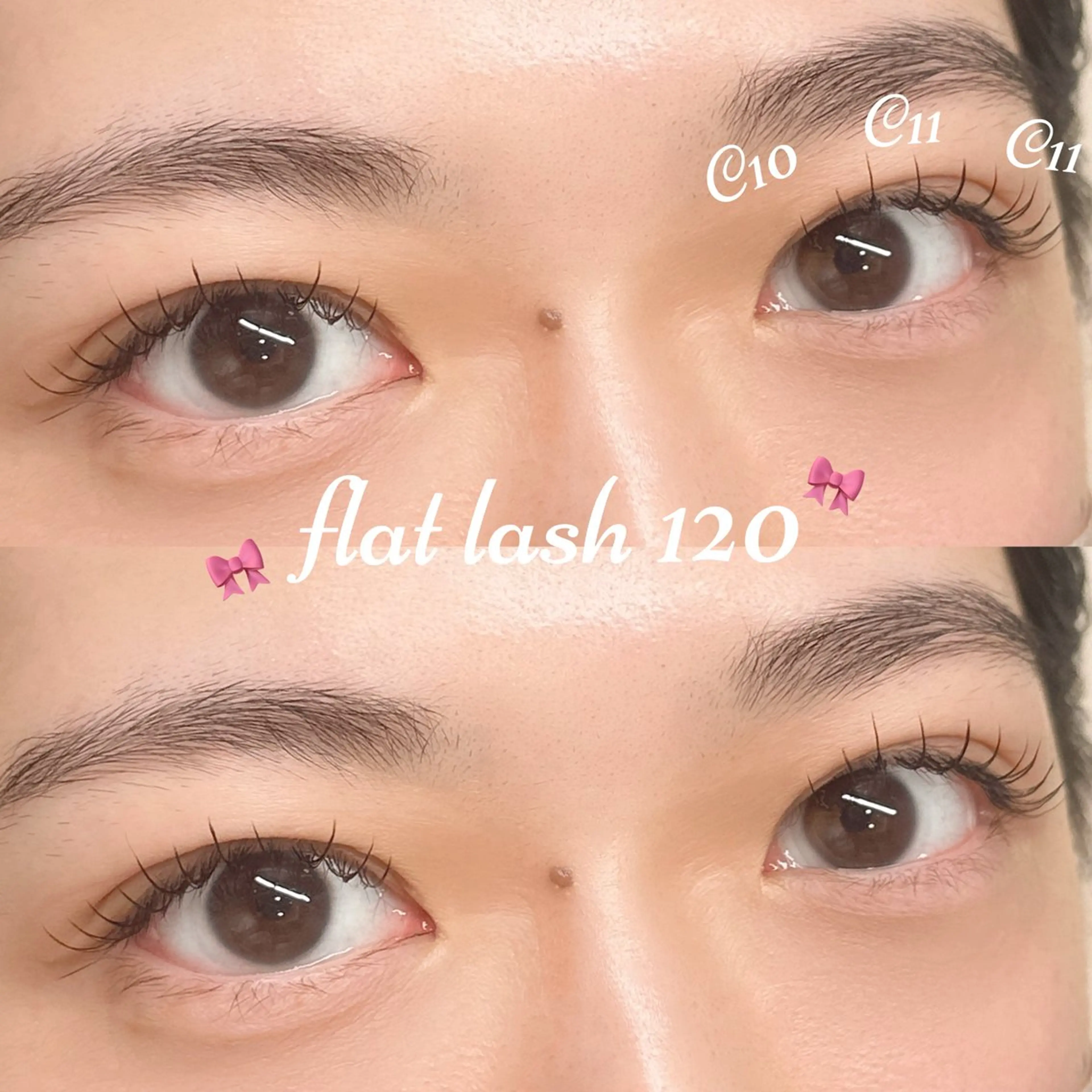 マツエク・マツパ フラットラッシュ マツエク 🎀mai🎀 パリジェンヌ/眉毛のマツエク・マツパデザイン