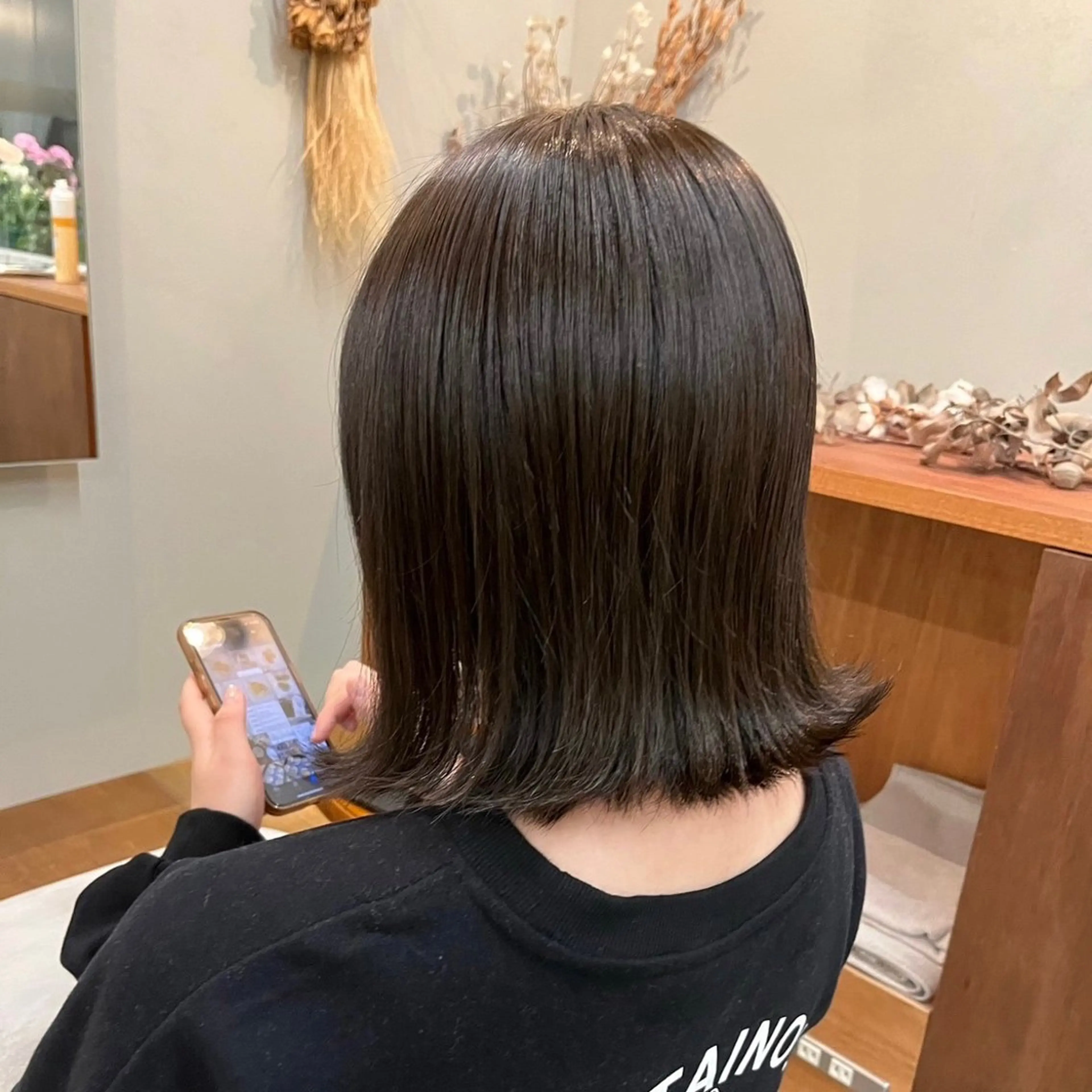 カラー ヘアカラー トリートメント 🪷花屋併設🪷 山下悠月のヘアスタイル